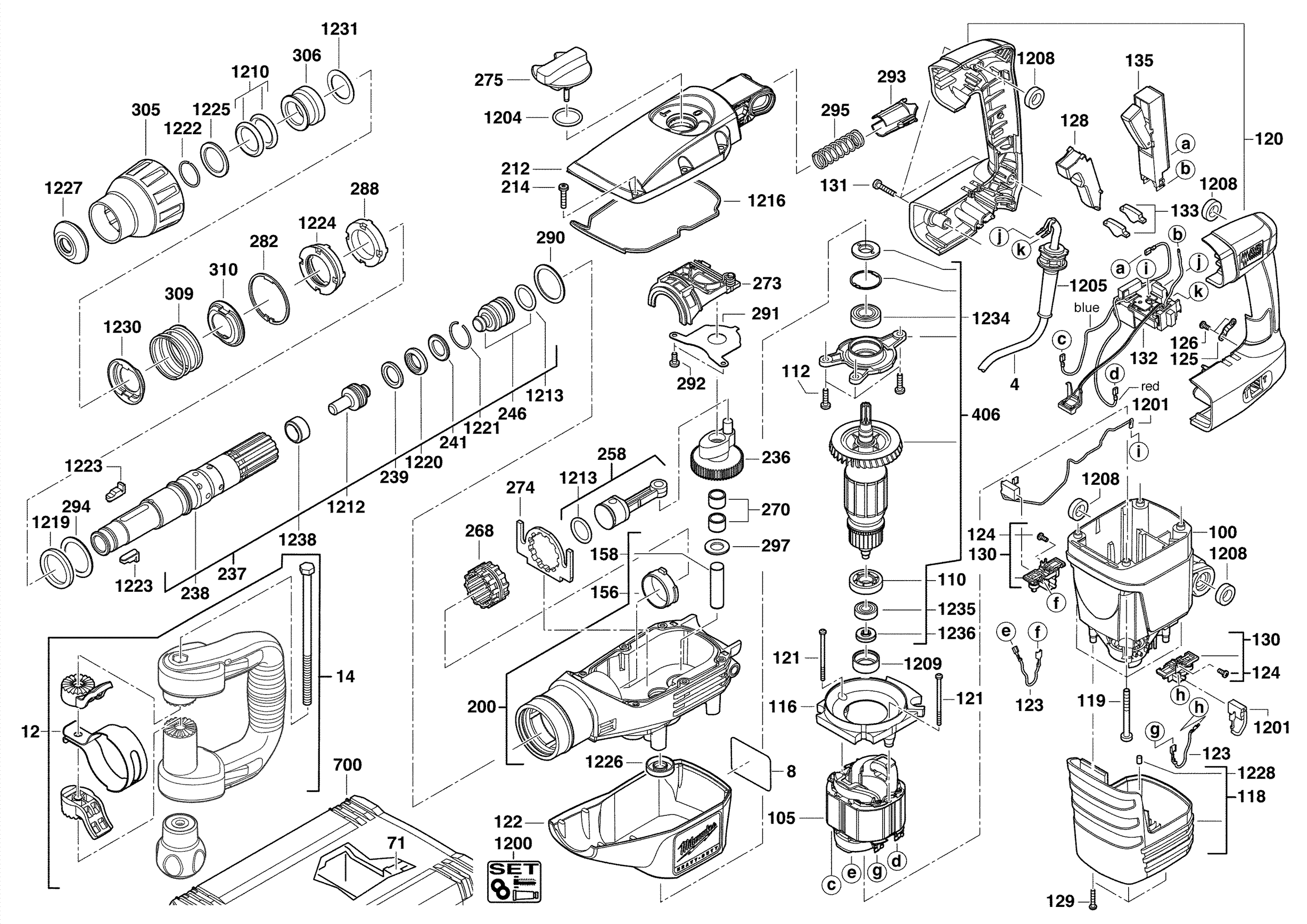 MILWAUKEE K500S#4000398221