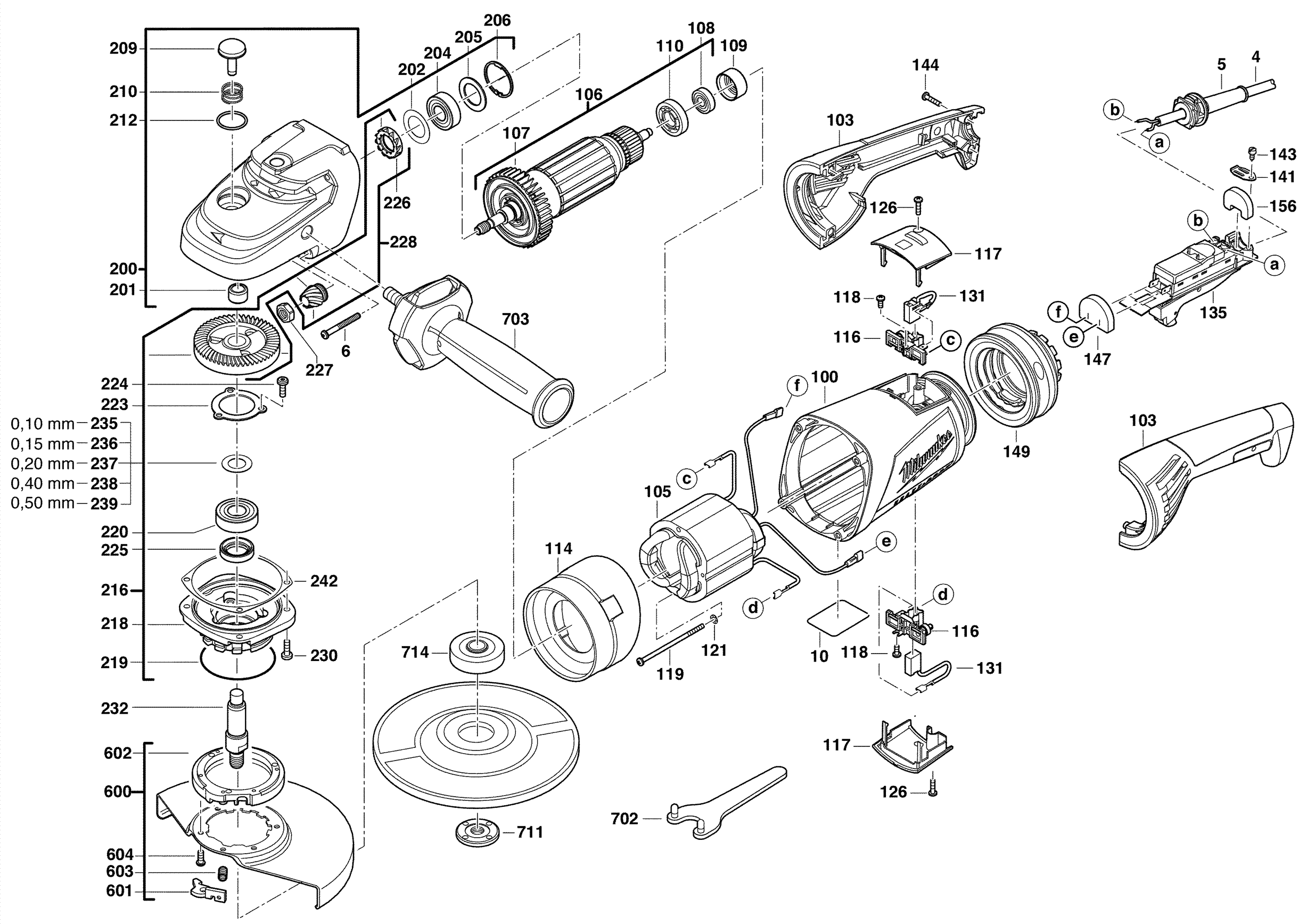 MILWAUKEE AGV24-230E#4000402621
