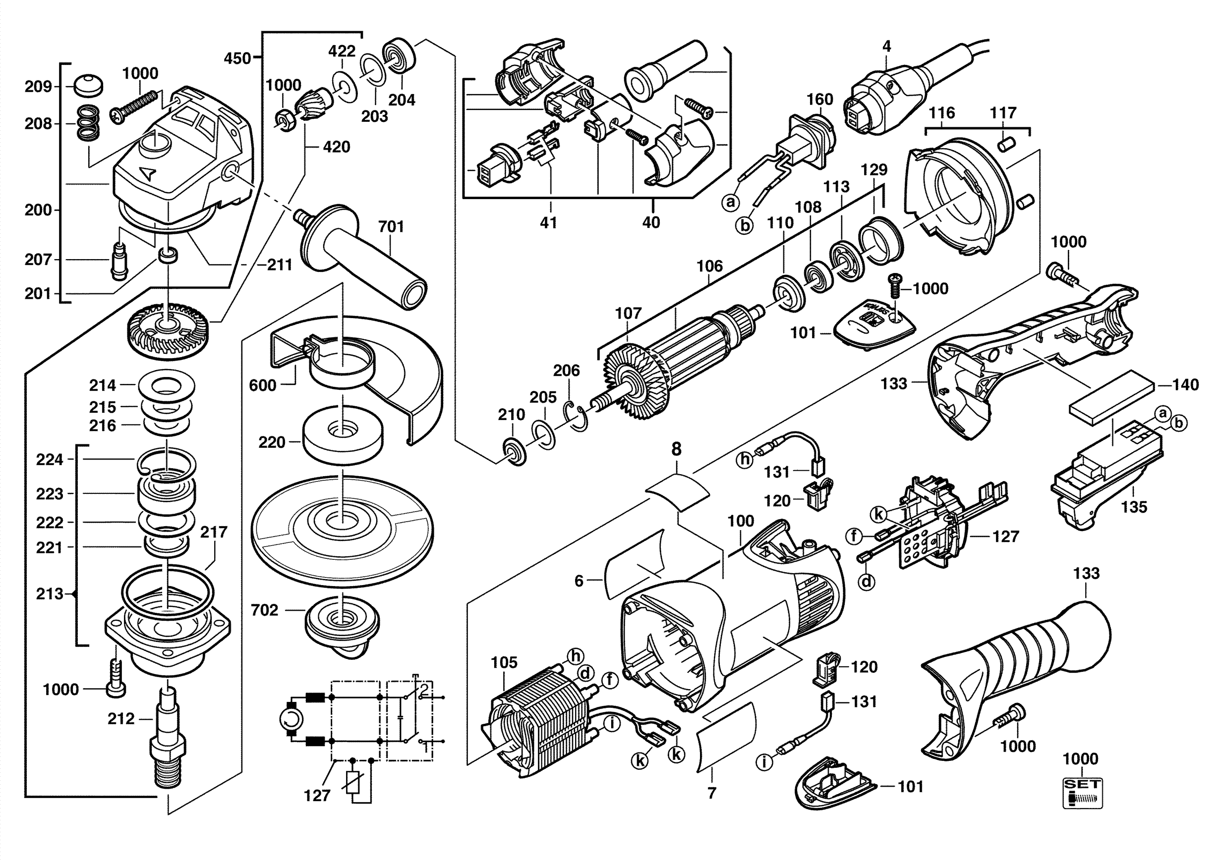 MILWAUKEE AGV16-180XC#4000407336