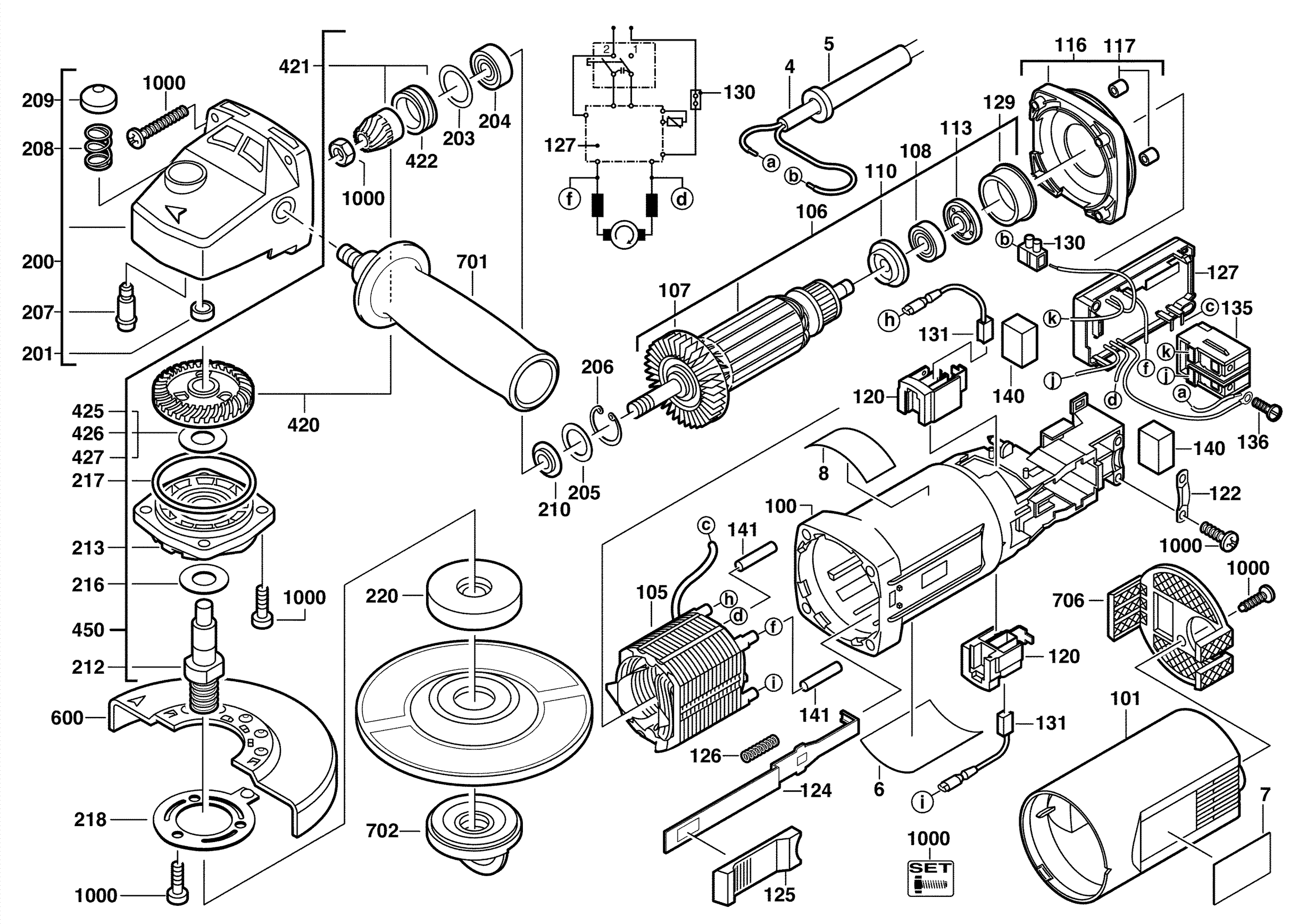 MILWAUKEE AGV15-125XC#4000407491