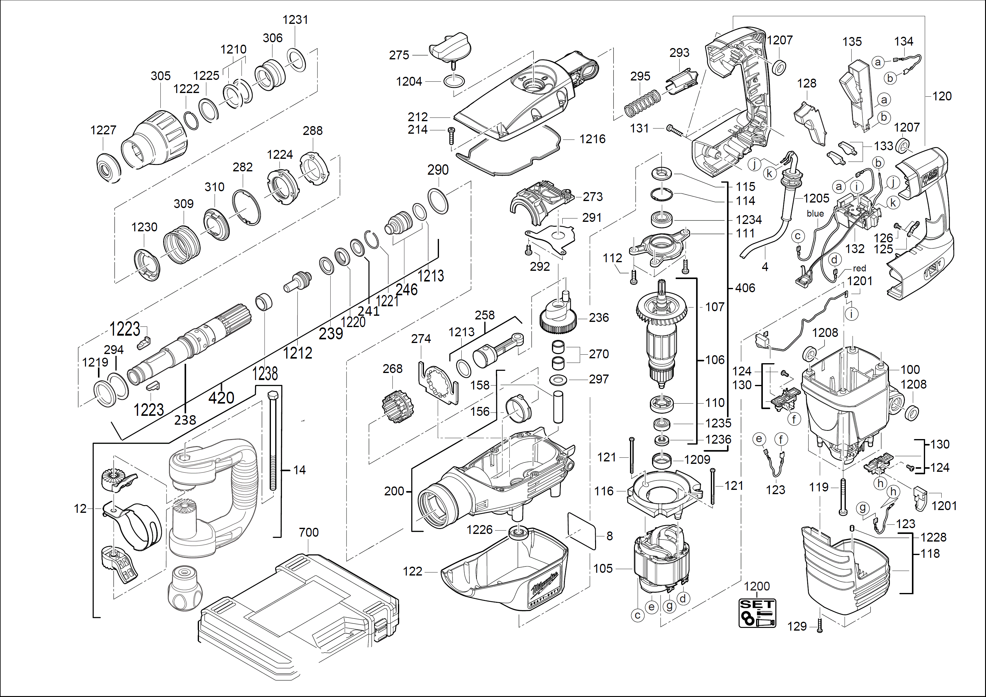 MILWAUKEE K500S#4000407795