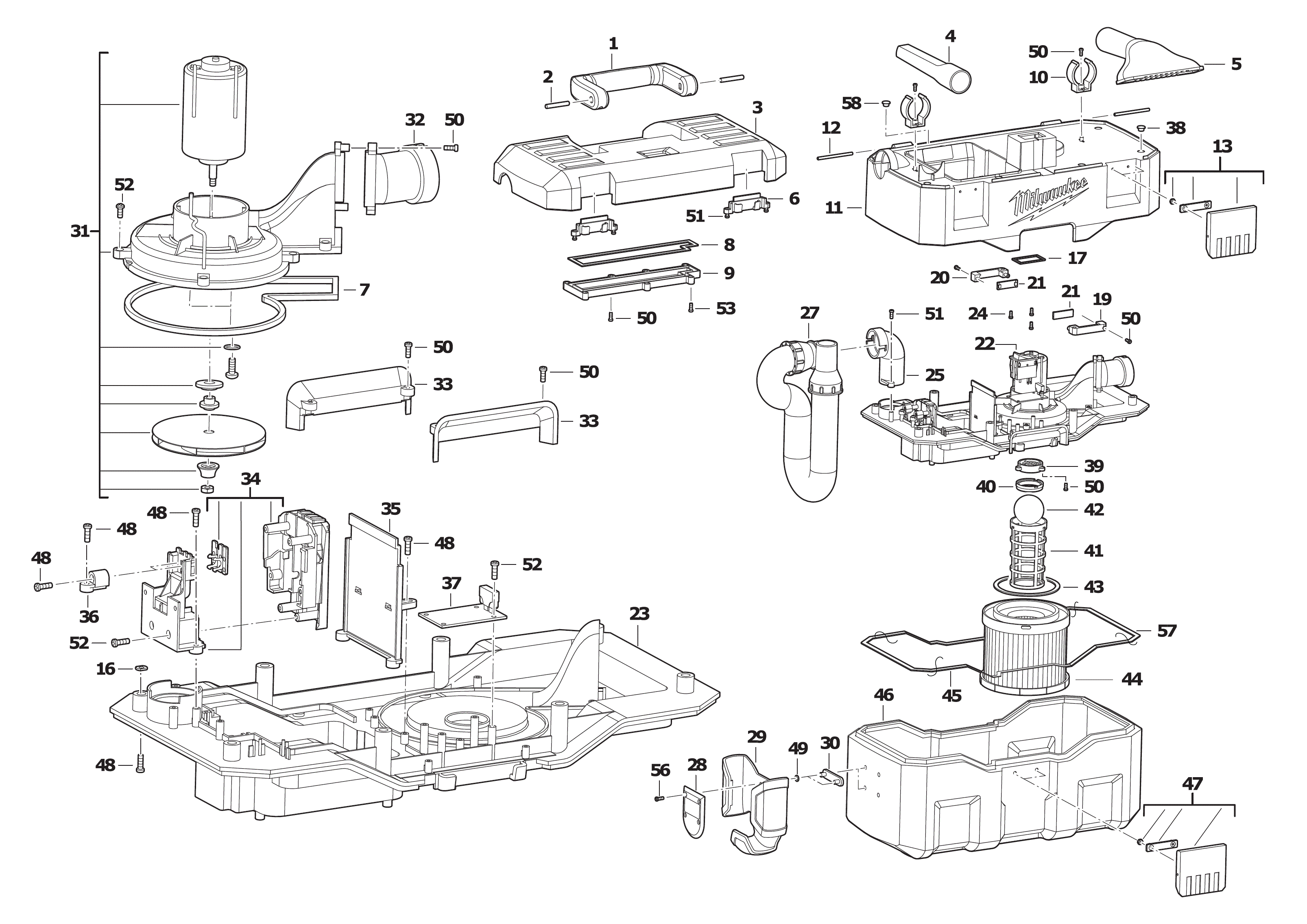 MILWAUKEE M28VC#4000427374