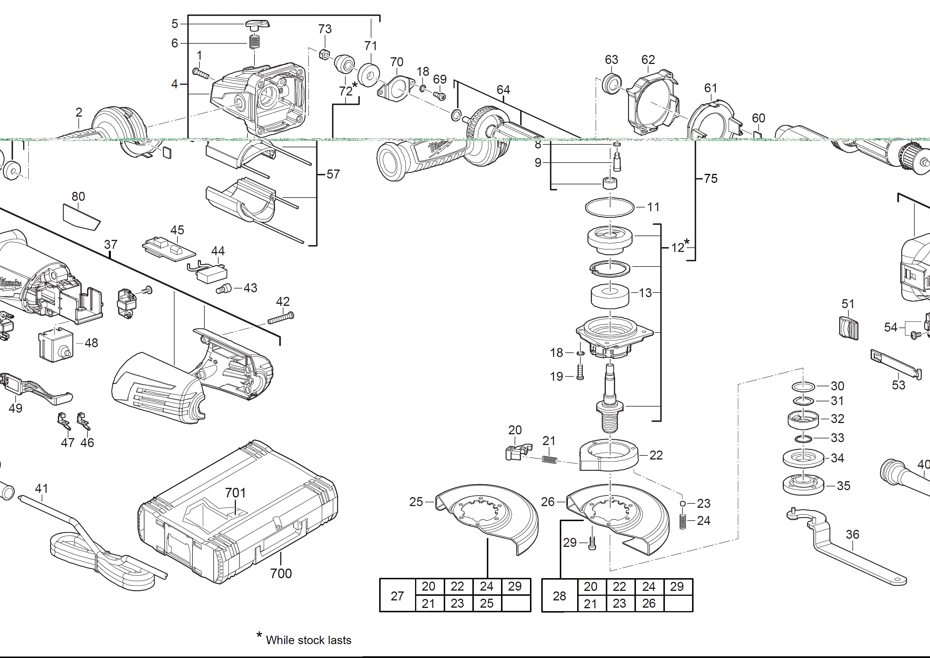 MILWAUKEE AGV12-125X#4000428086