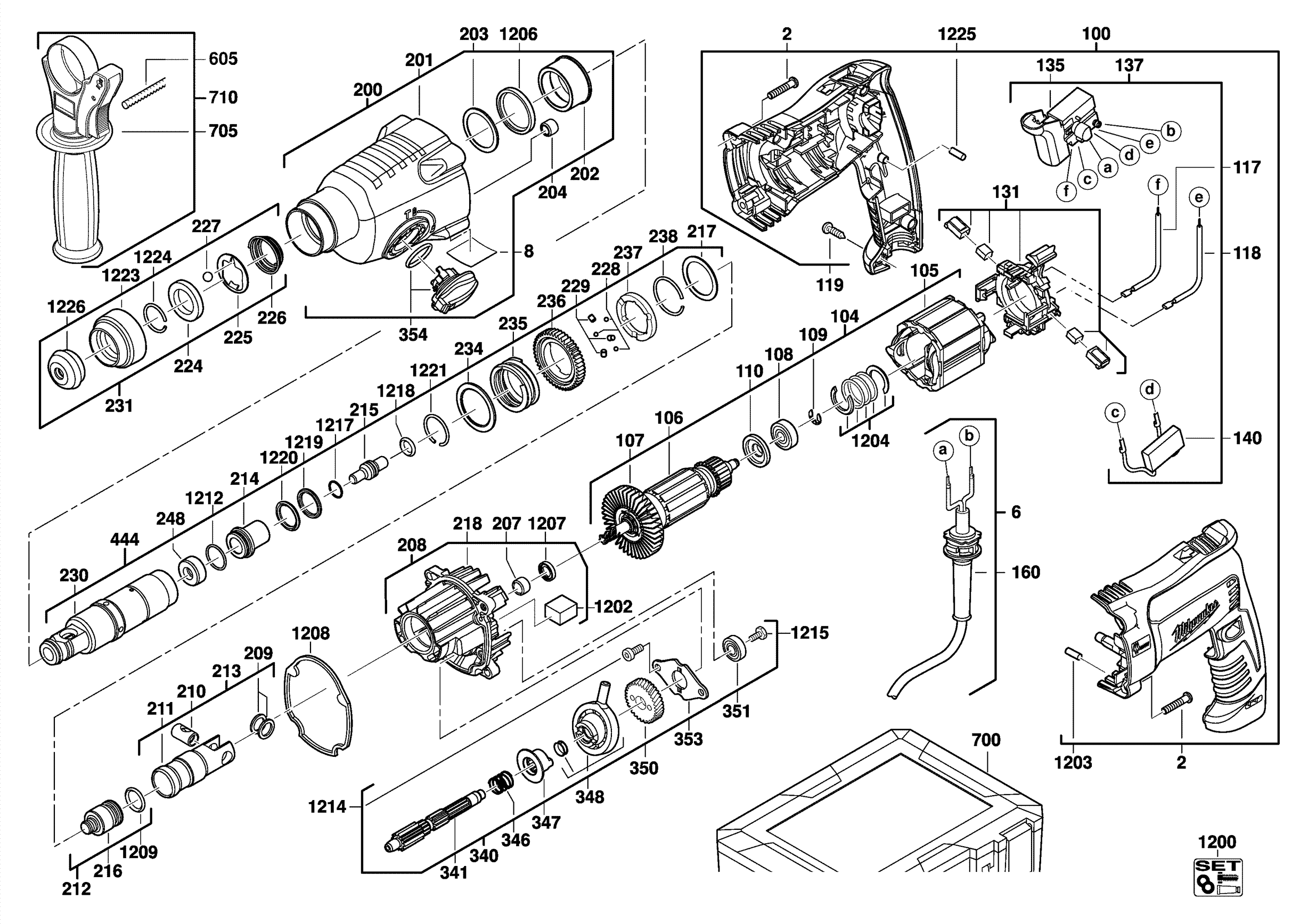MILWAUKEE PFH26#4000428231
