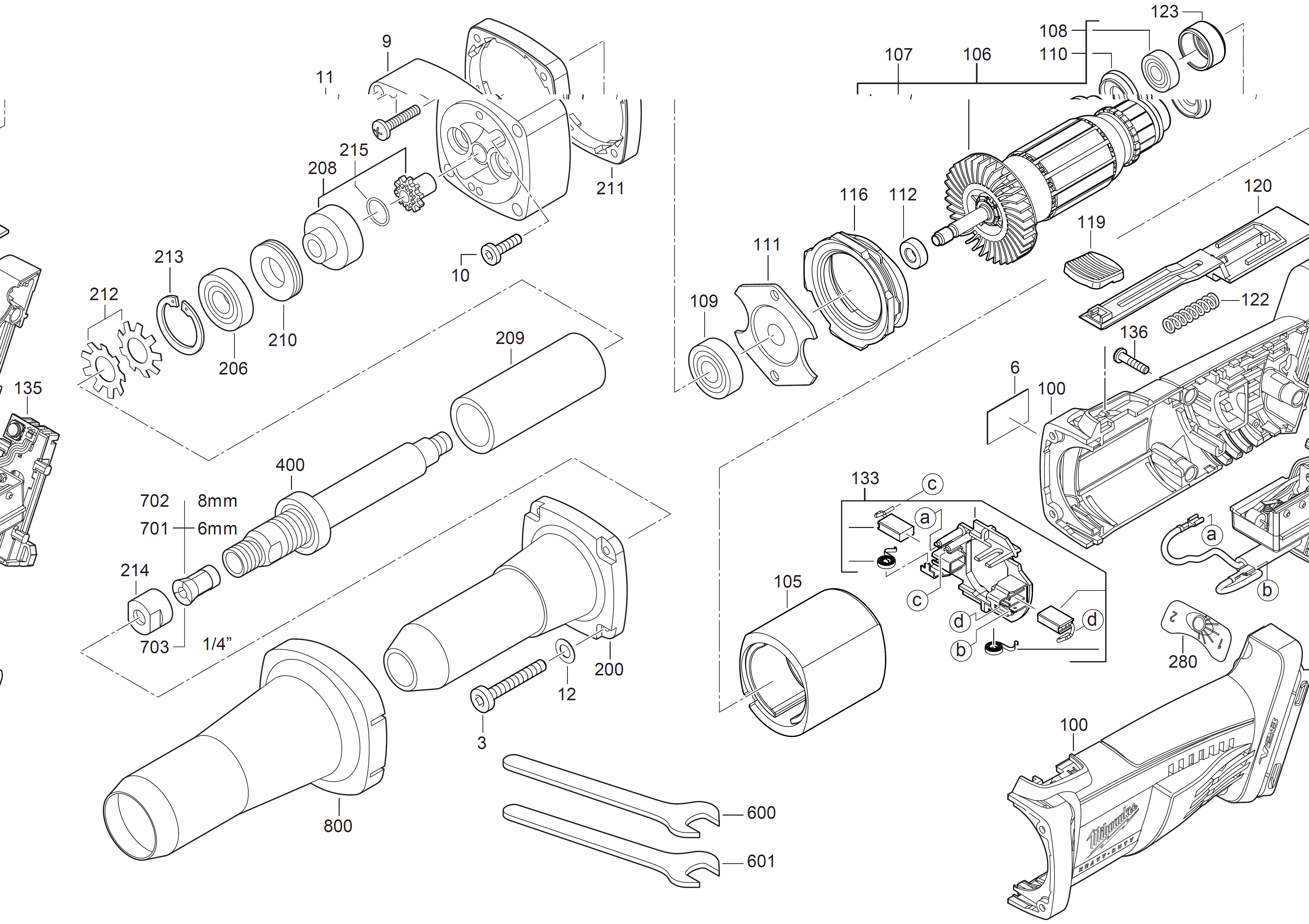 MILWAUKEE HD28SG#4000432121