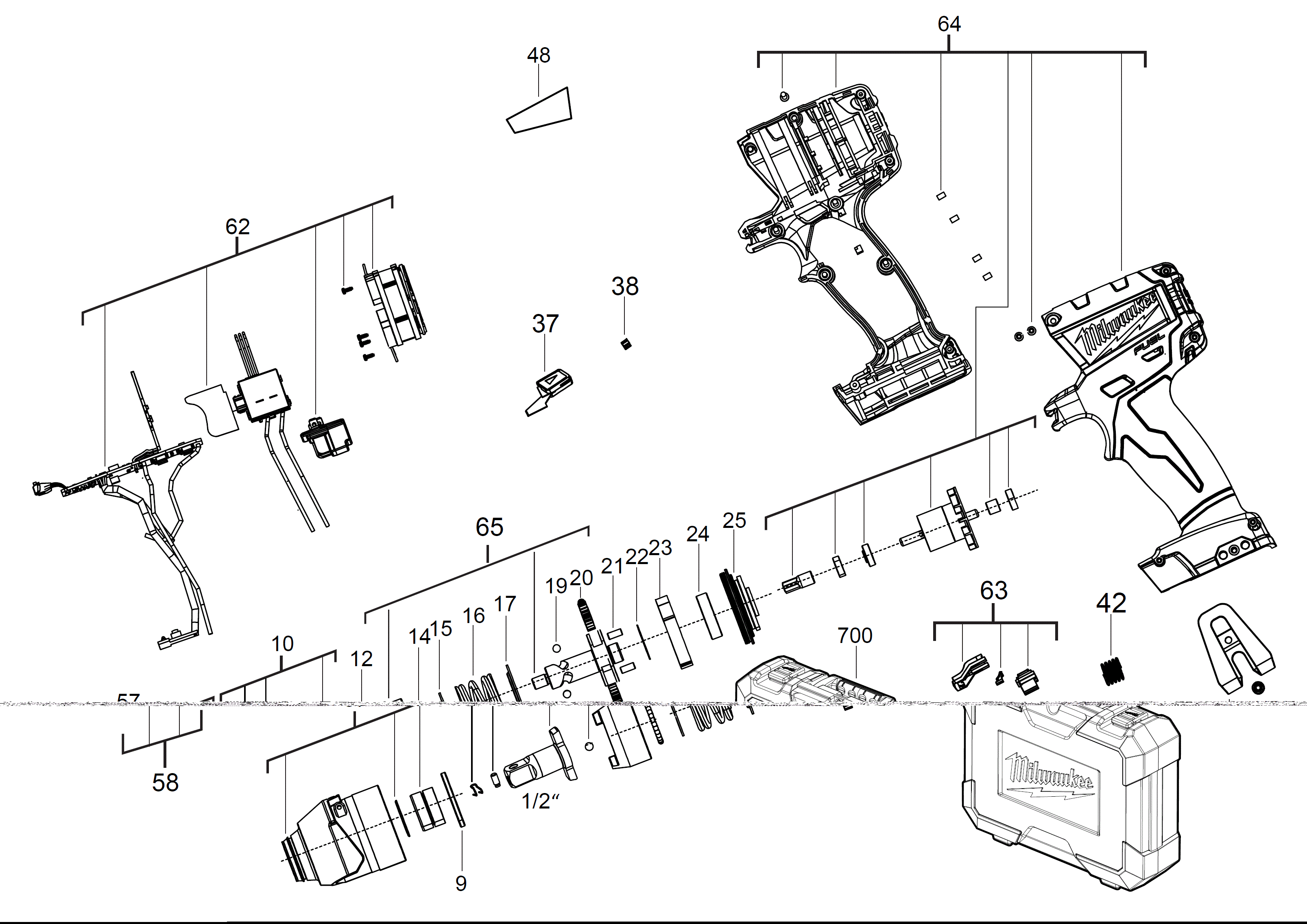 MILWAUKEE M18CIW12#4000433135