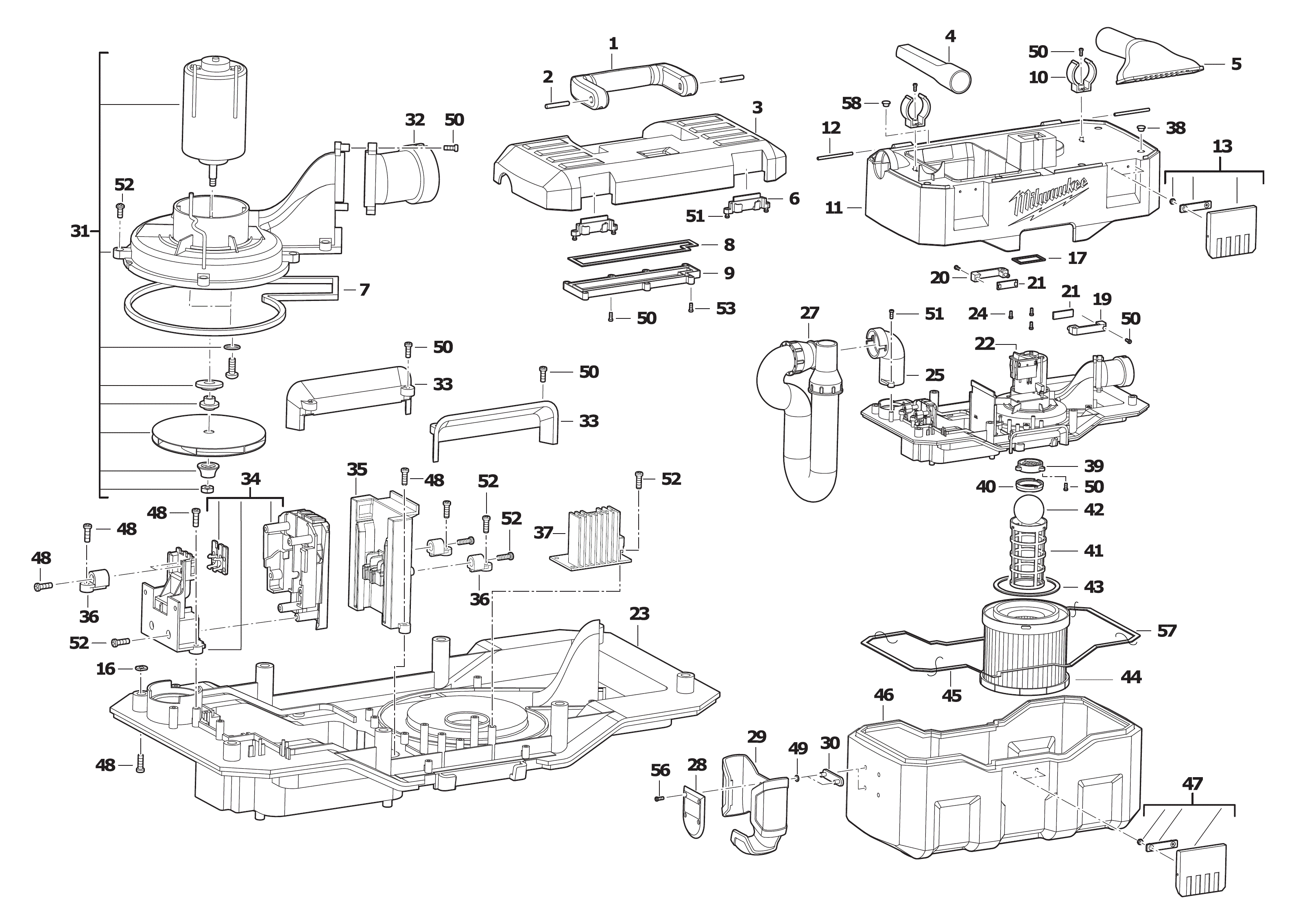 MILWAUKEE M18VC#4000433602