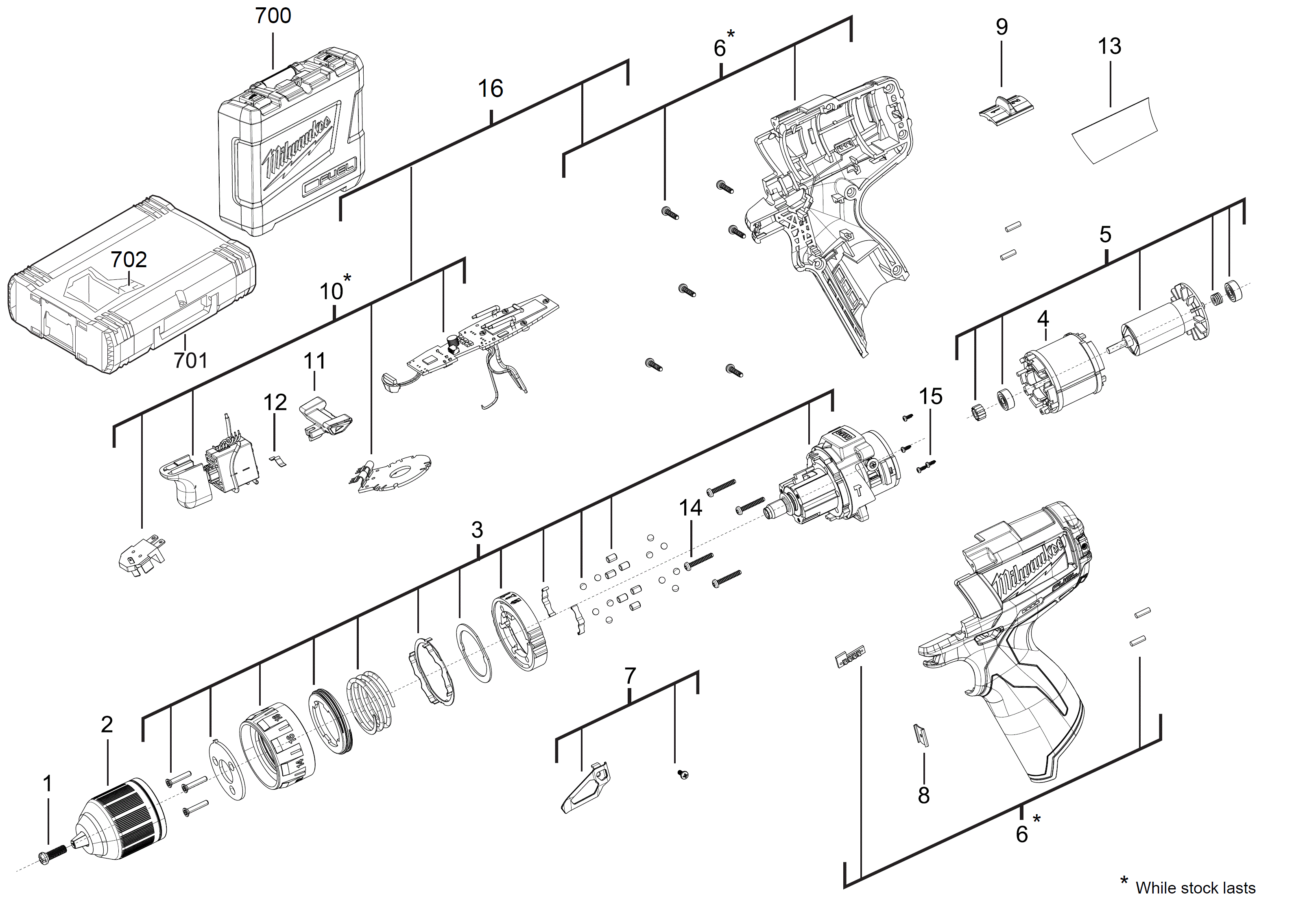 MILWAUKEE M12CPD-202C#4000440371