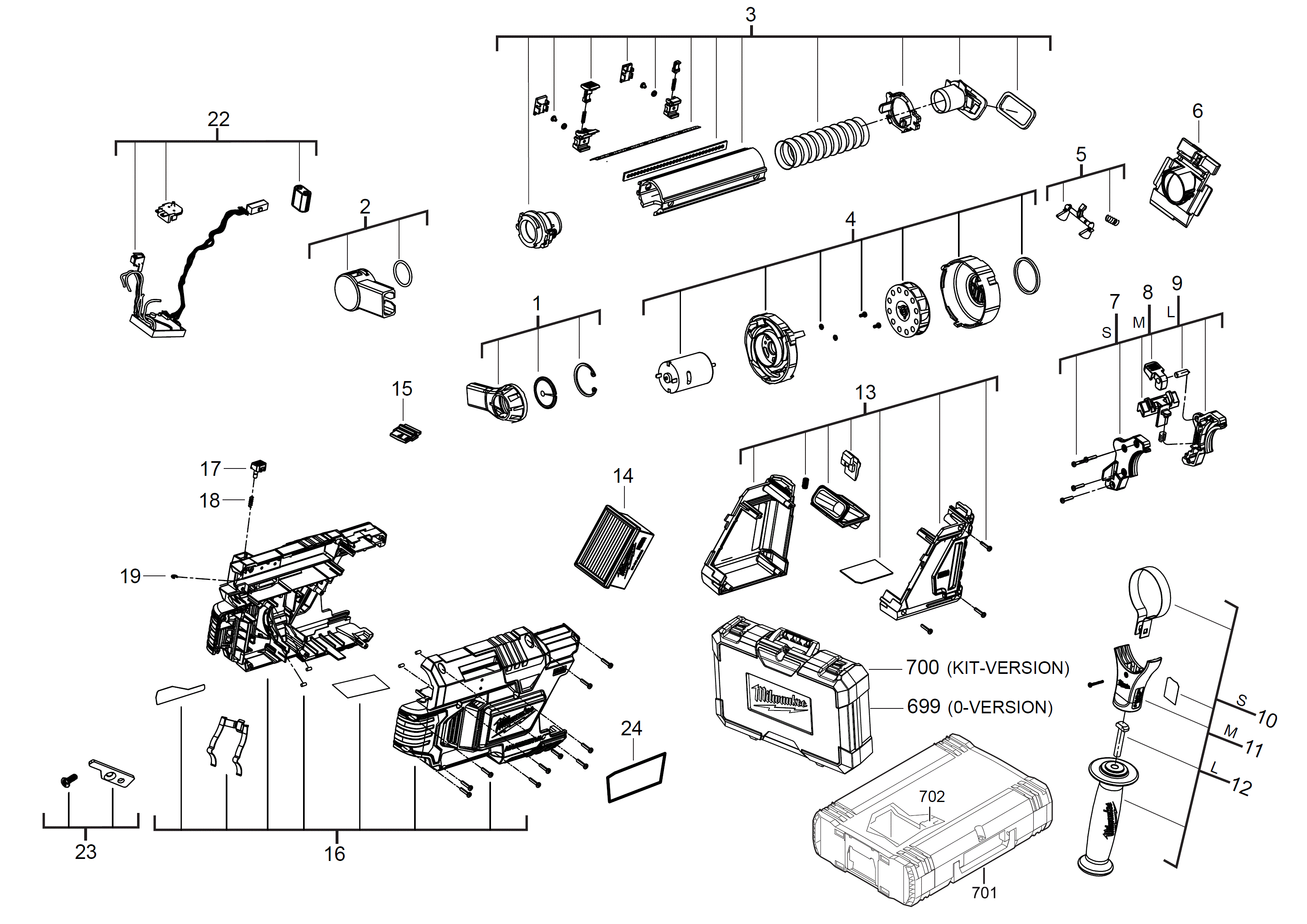 MILWAUKEE M12DE-0C#4000440501