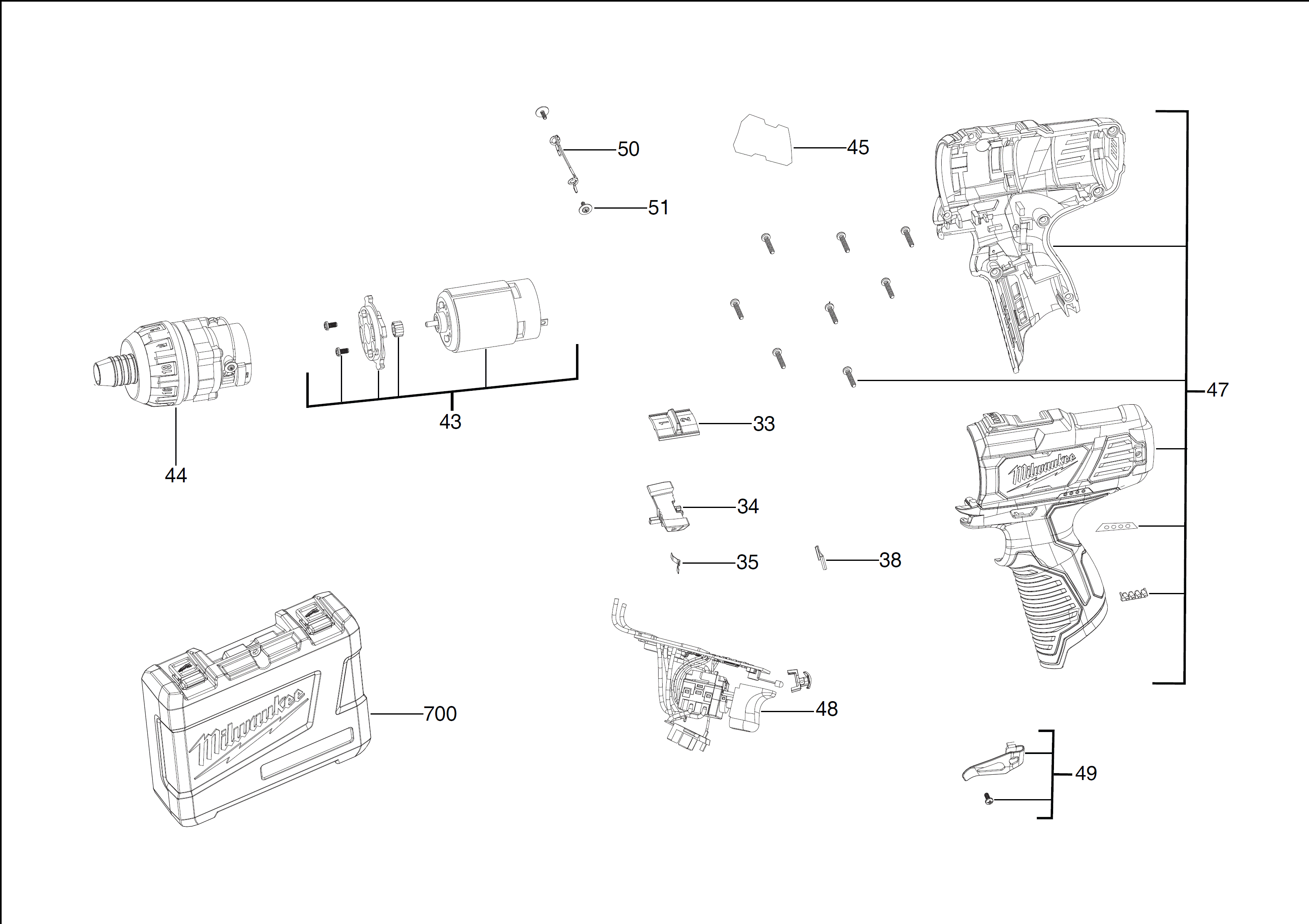 MILWAUKEE M12BD#4000441901