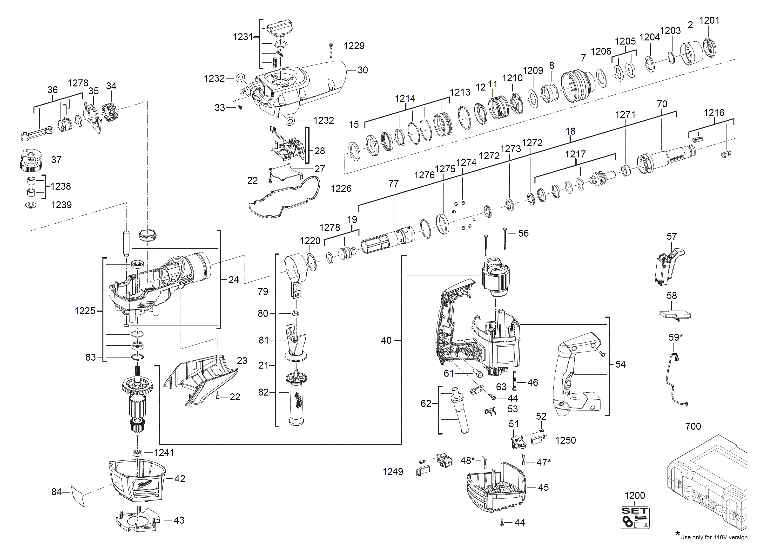 MILWAUKEE K500ST#4000443181
