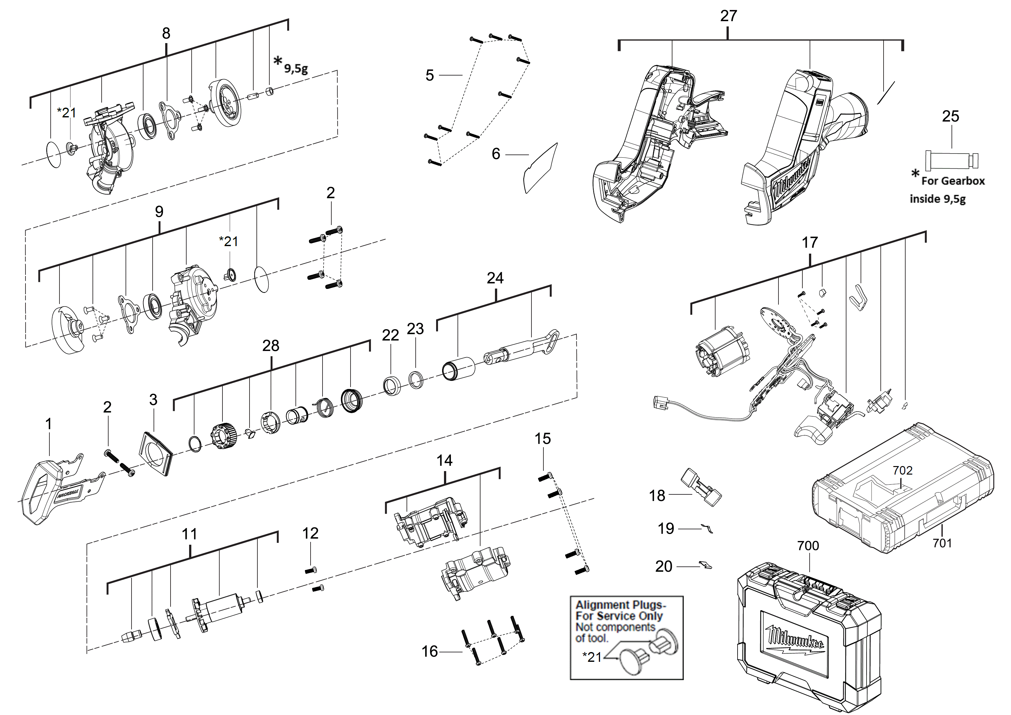 MILWAUKEE M12CHZ-402C#4000446951