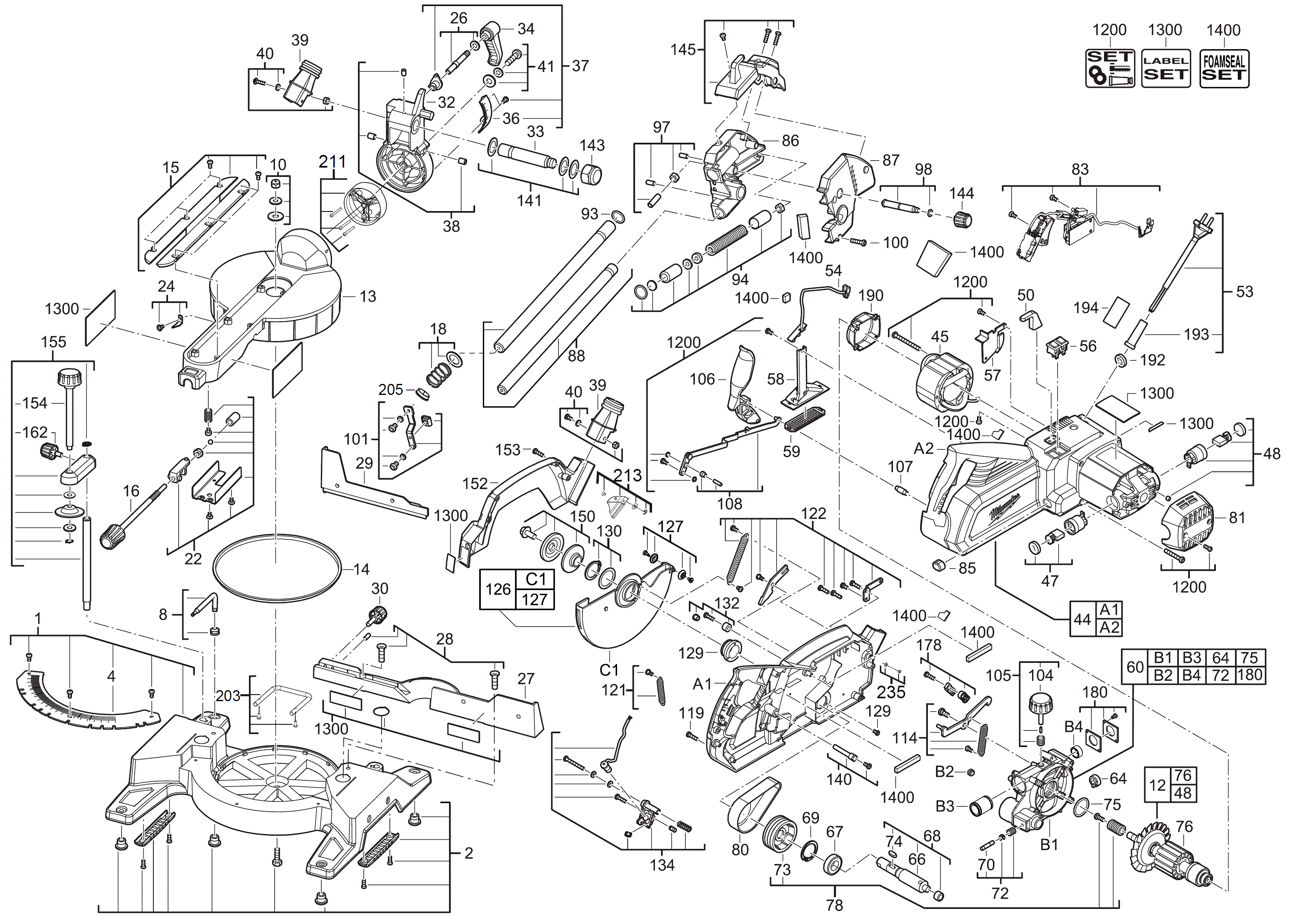 MILWAUKEE MS216SB#4000448335