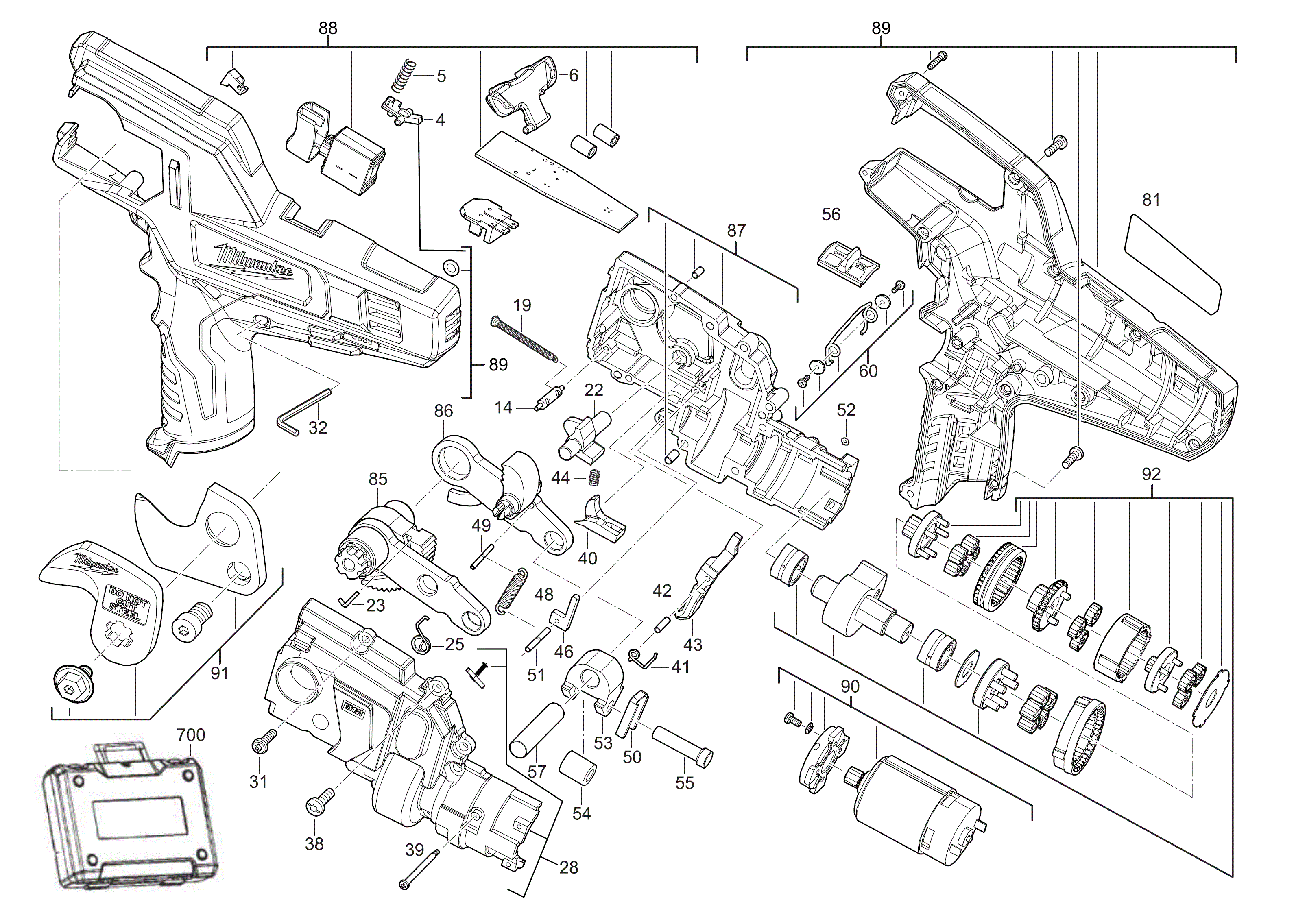 MILWAUKEE M12CC#4000448942