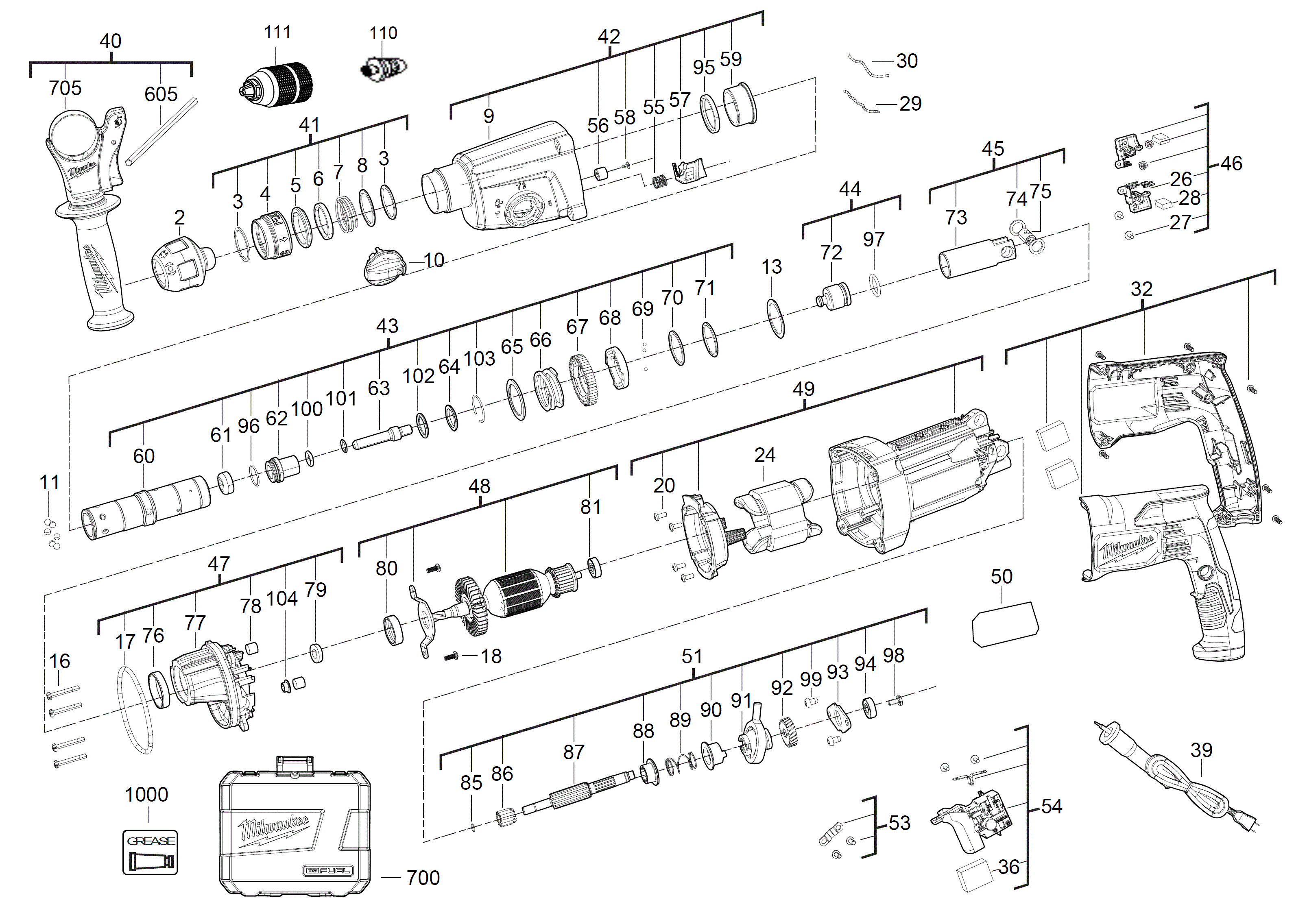MILWAUKEE PH27X#4000448953