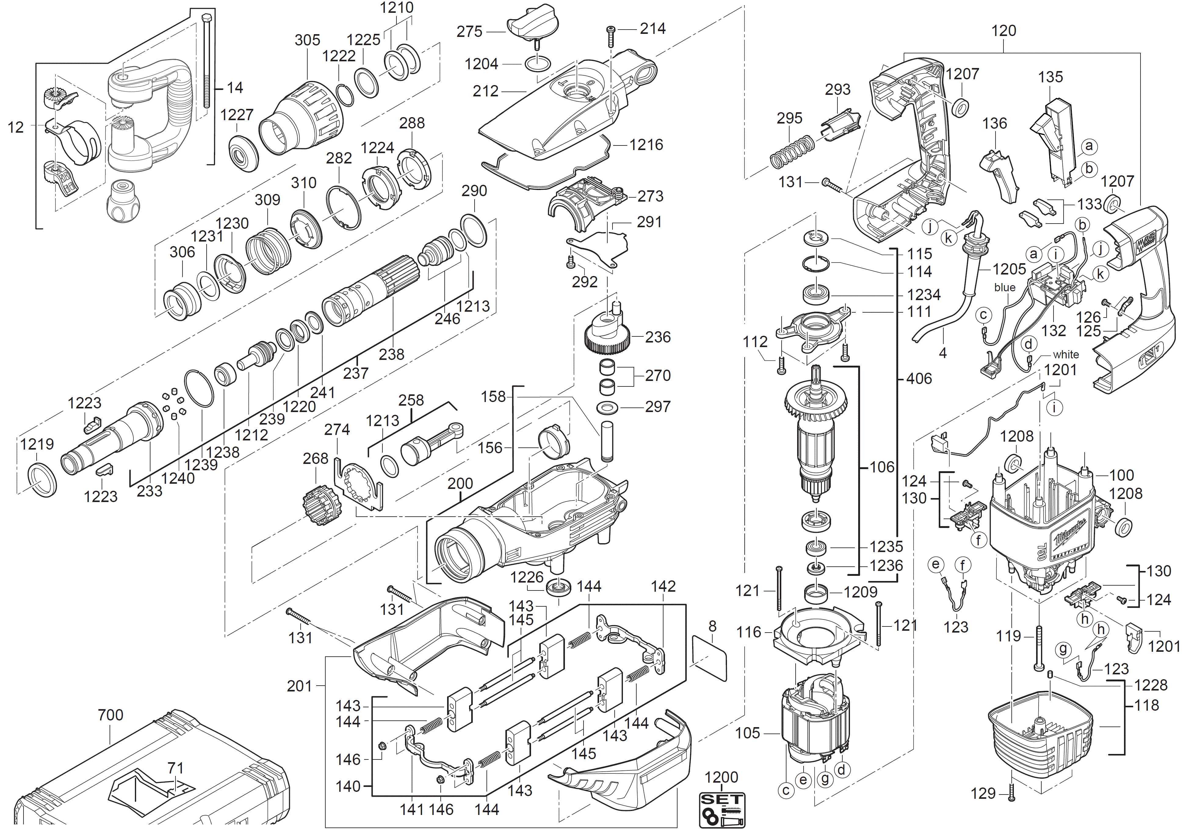 MILWAUKEE K700S#4000455856