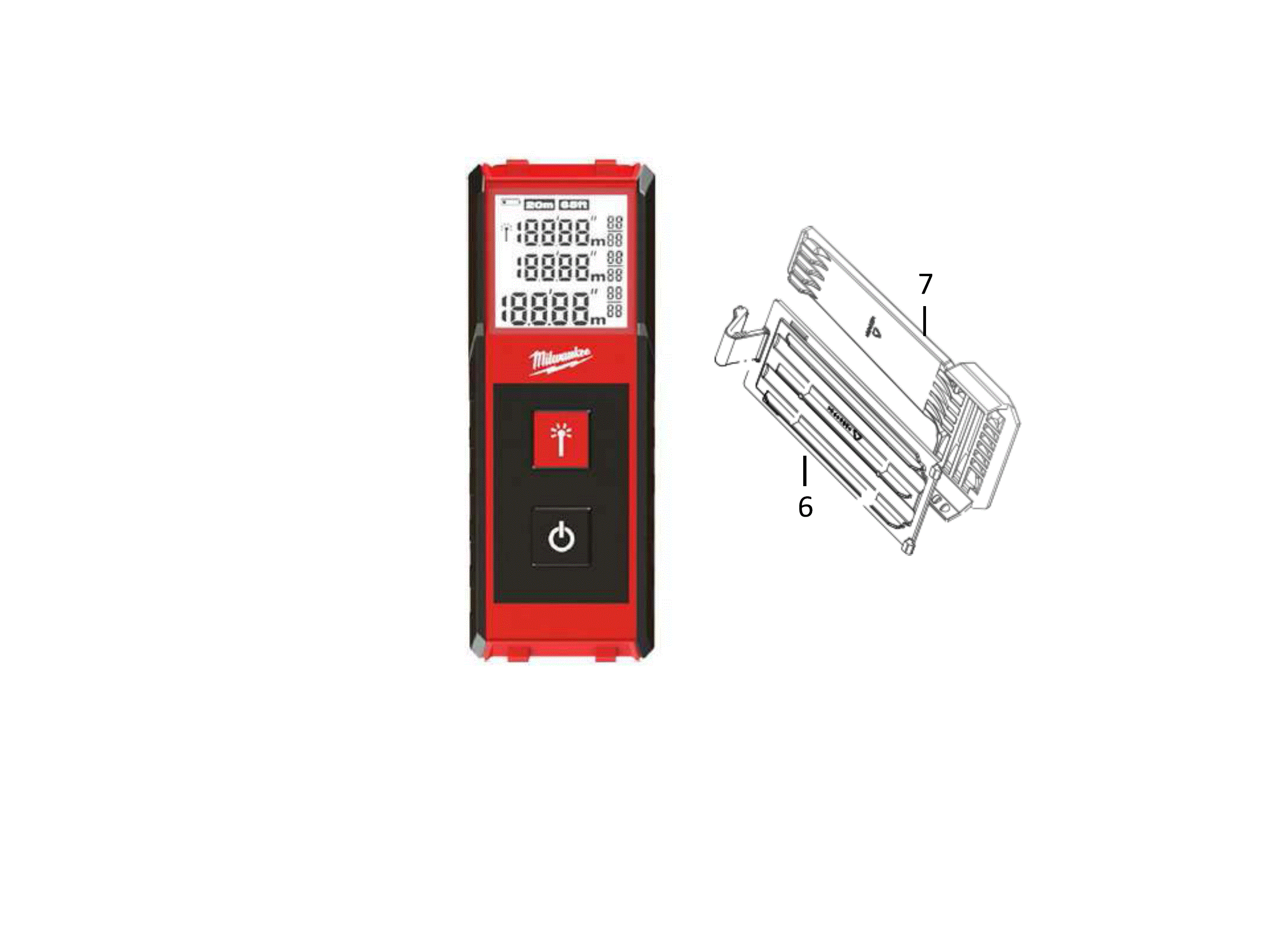 MILWAUKEE LDM30#4000460300