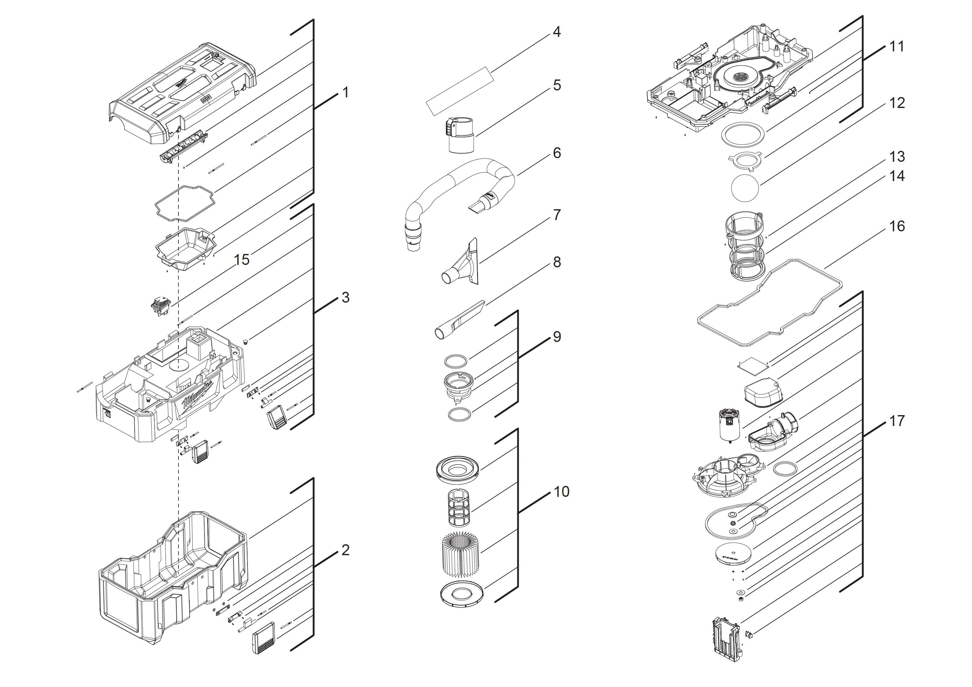 MILWAUKEE M18VC2#4000460330