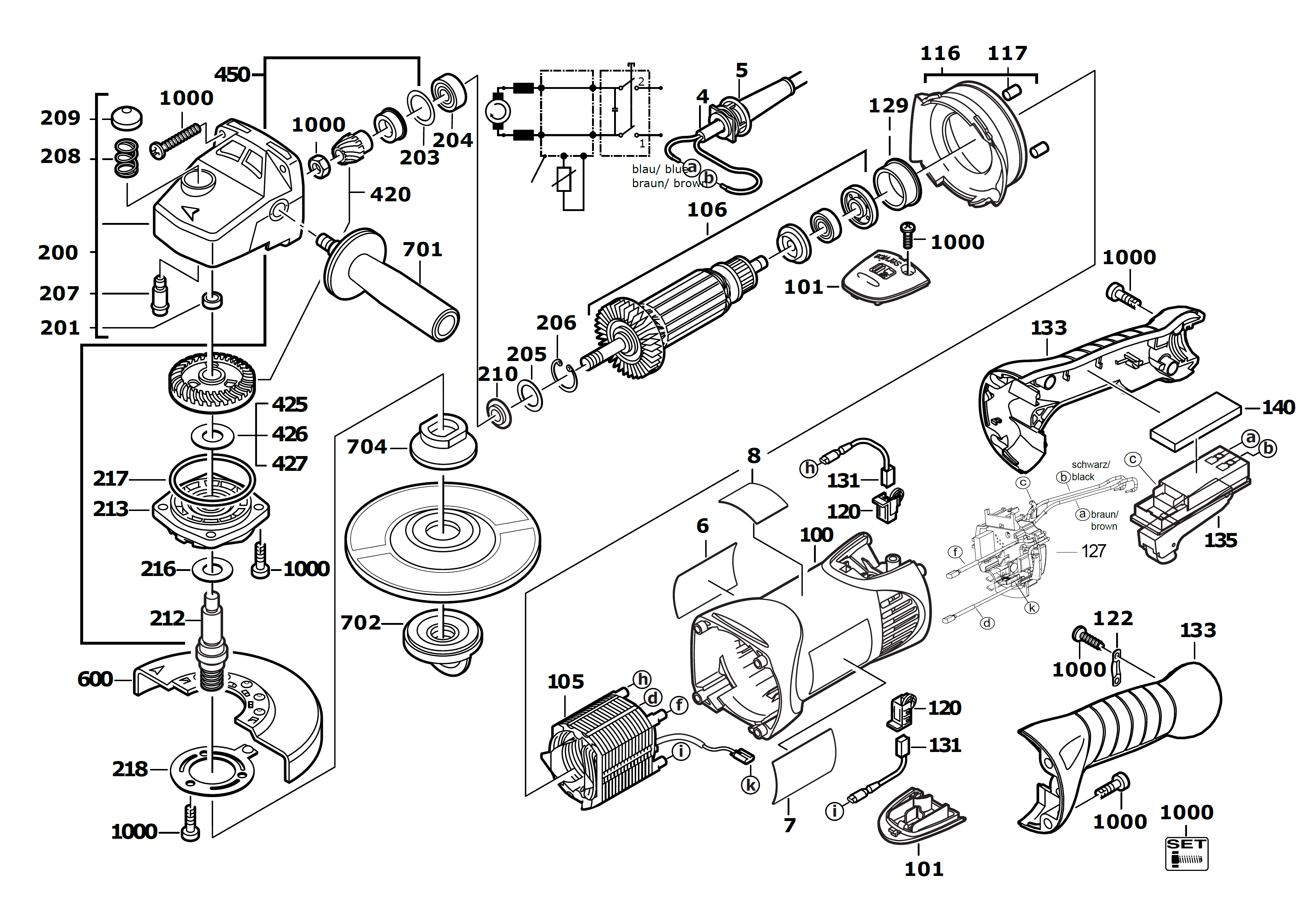 MILWAUKEE AG16-125XC#4000463878