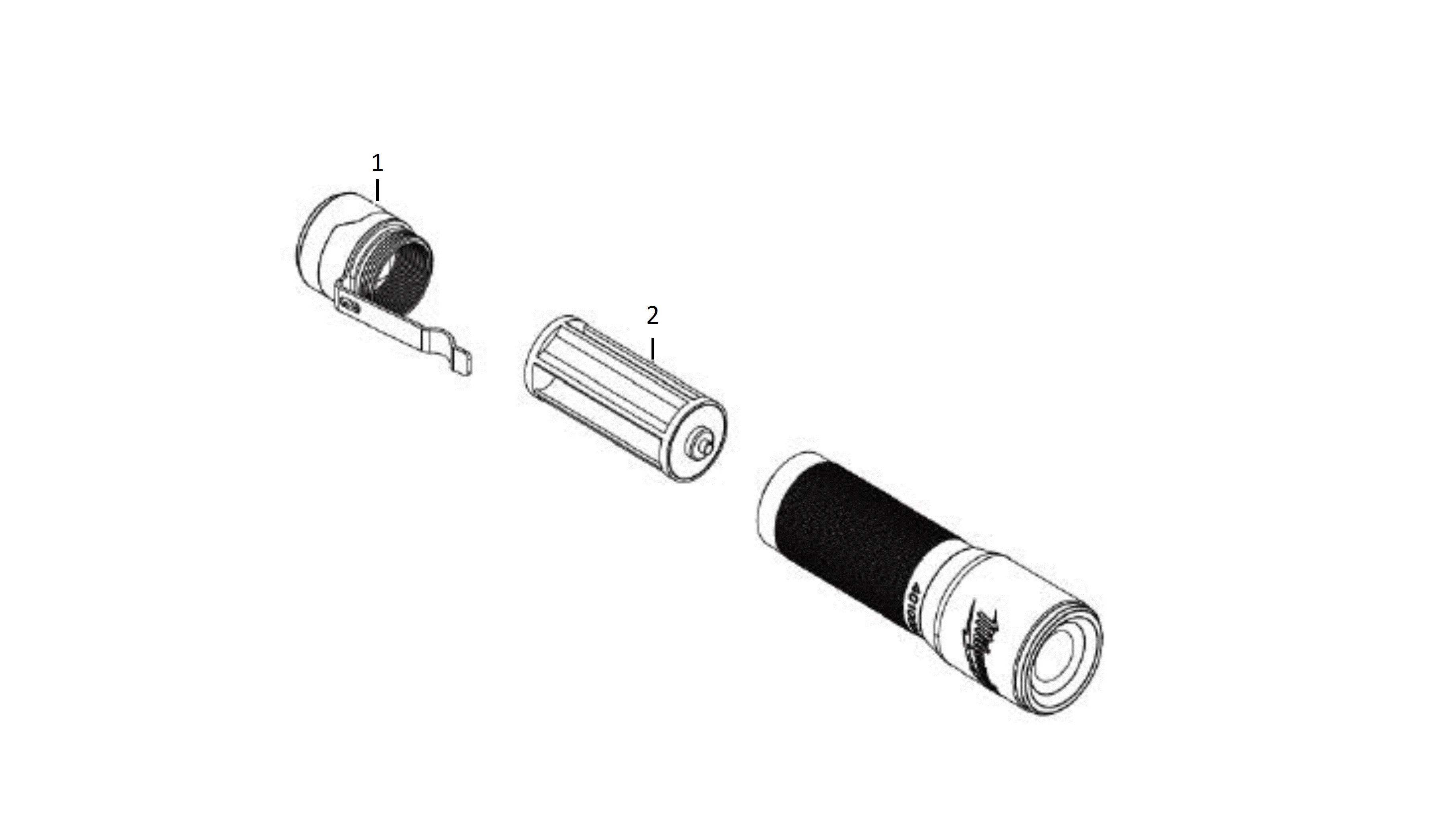 Vue éclatée Milwaukee ML-LED 4000469575#01