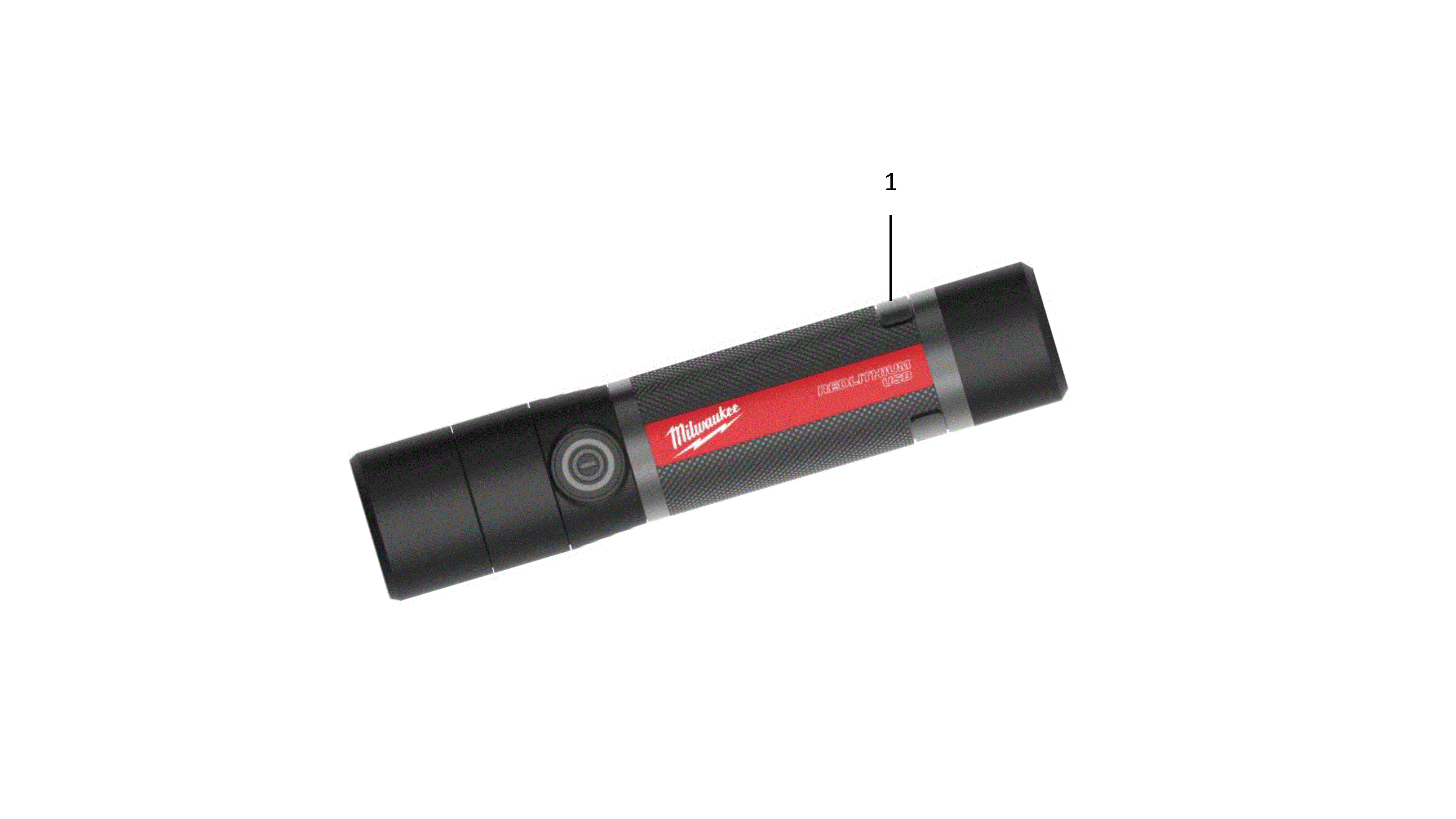 Vue éclatée Milwaukee FIXEDMETALLEDTORCHLIGHT 4000477631#01