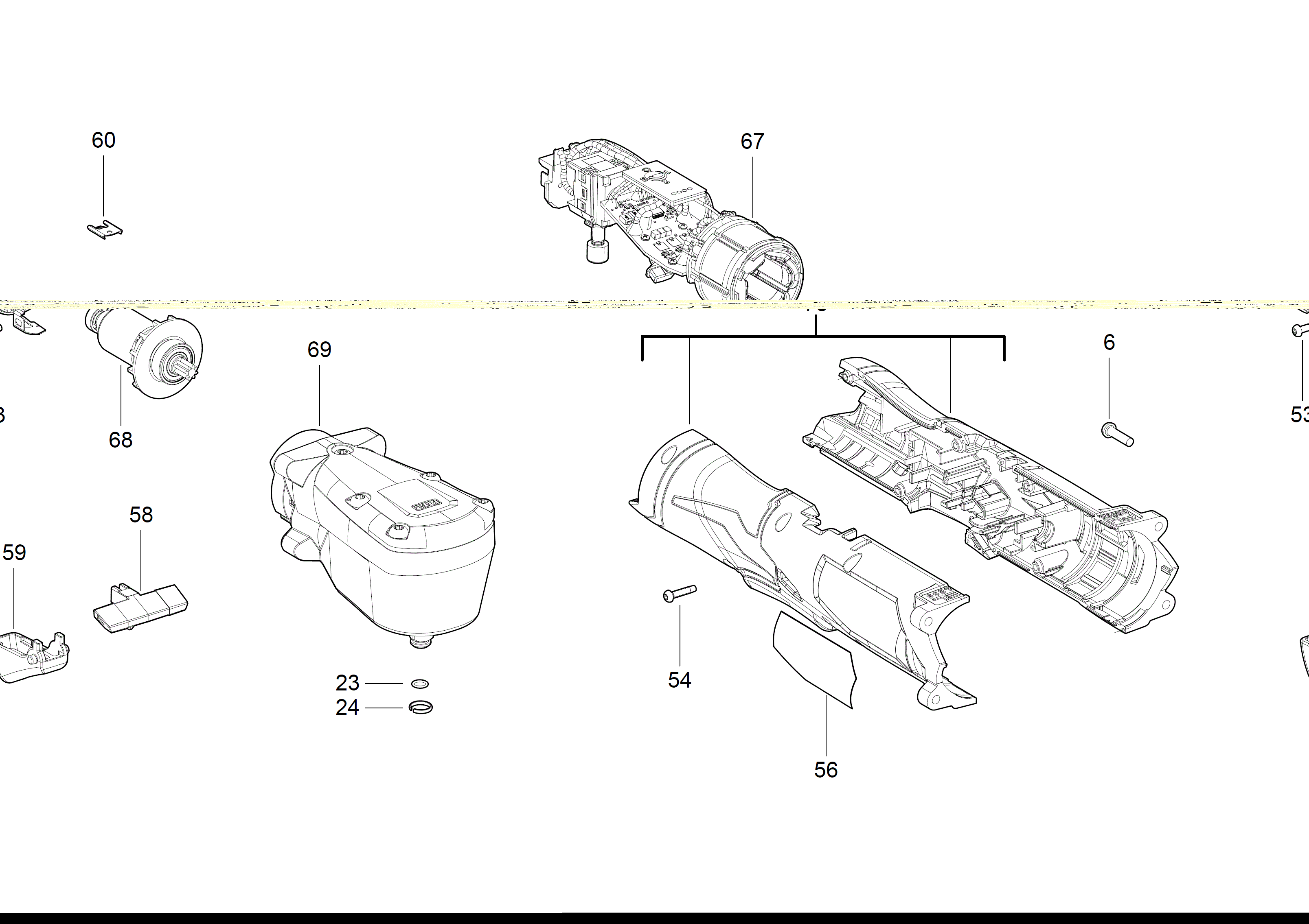 Vue éclatée Milwaukee M12FRAIWF38-622X 4000477275#01