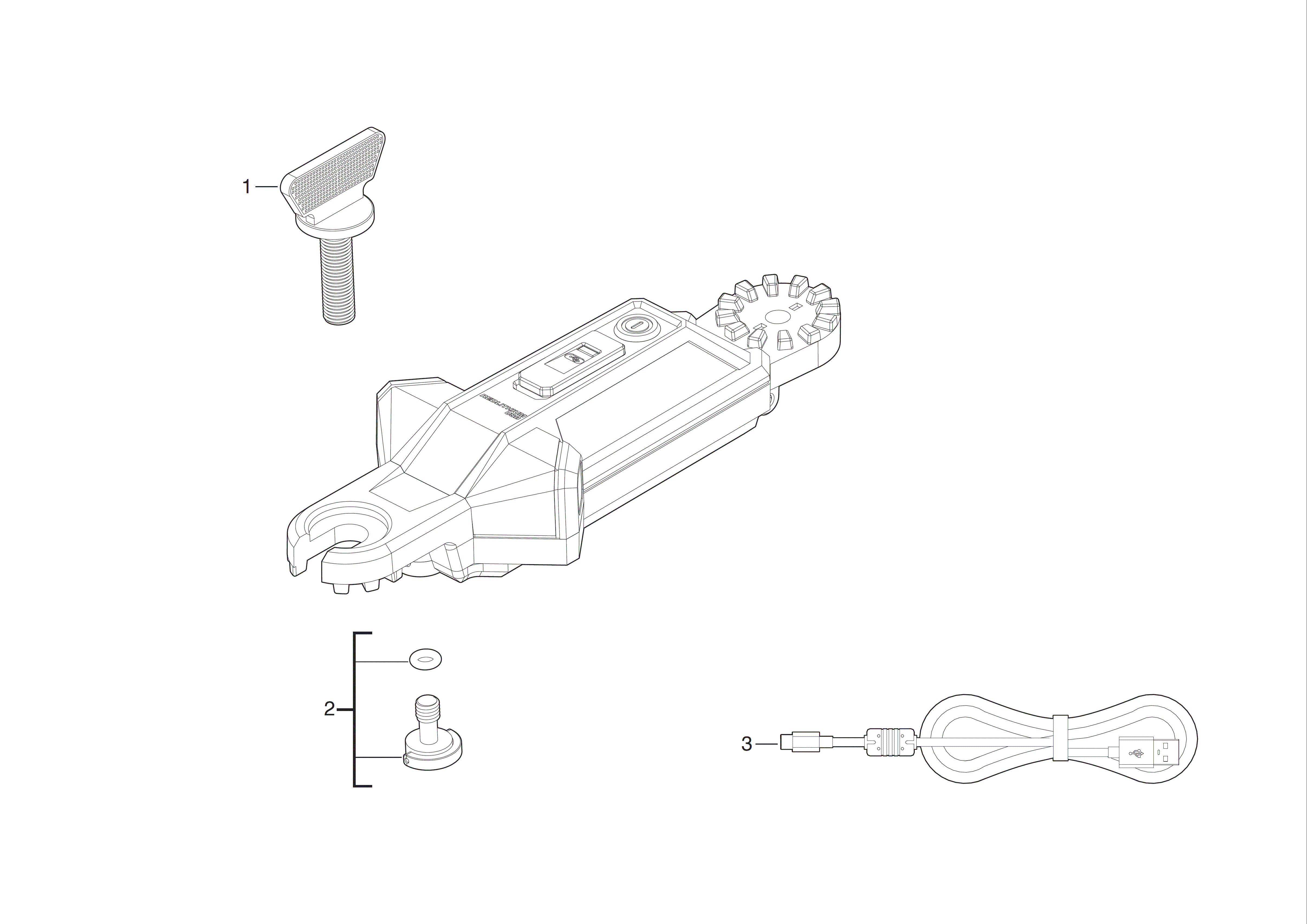 Vue éclatée Milwaukee L4HSL-301 4000503074#01