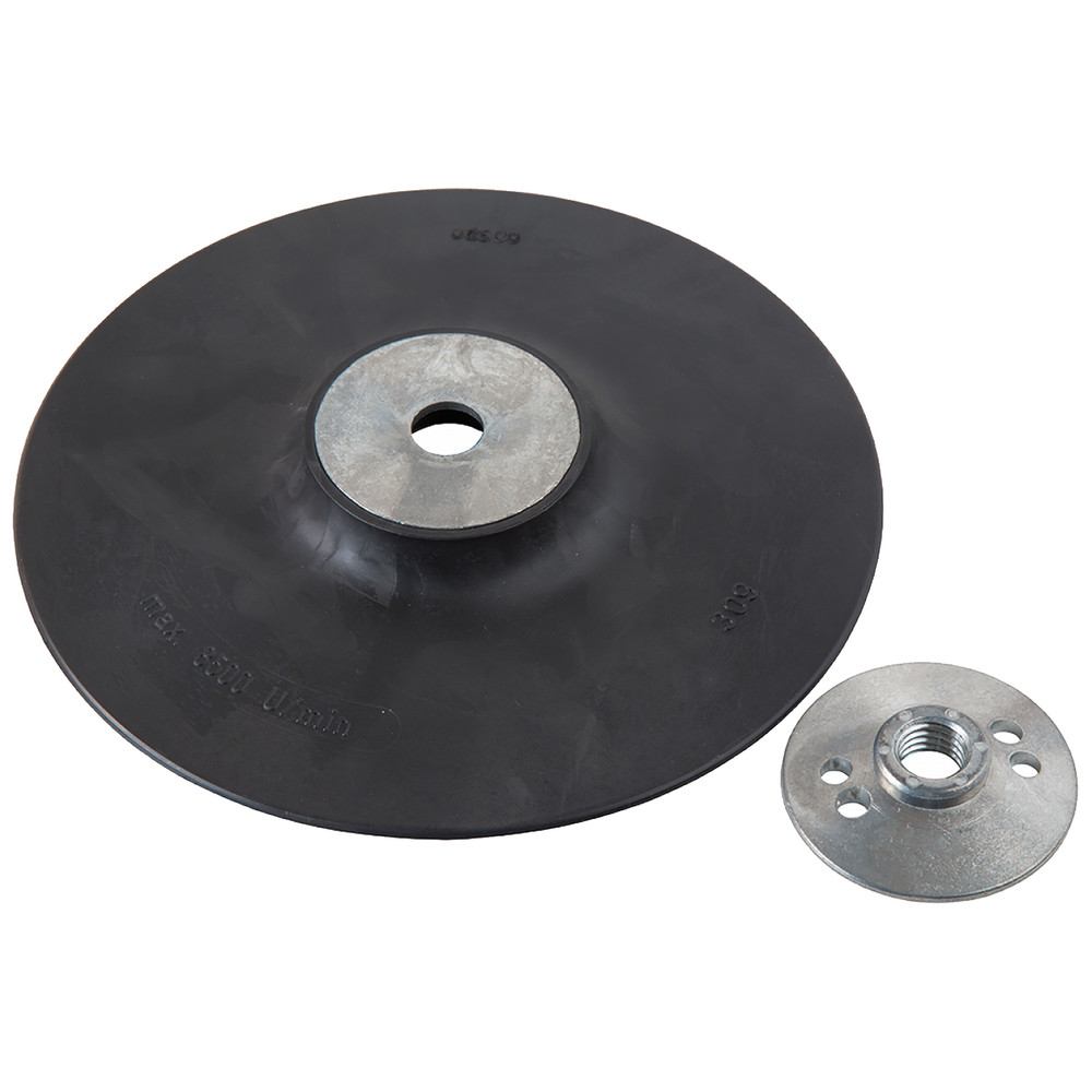 Plateaux caoutchouc pour meuleuses et polisseuses Makita