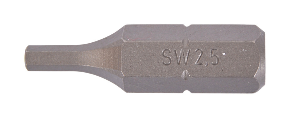 Embout de vissage, Hex 2,5, 25 mm, par 10 Makita
