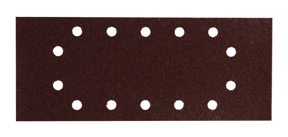 Feuilles rectangulaires abrasives 115x280 mm - 5 + 5 + 2 + 2 trous Makita