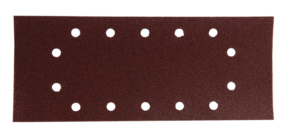 Feuilles rectangulaires abrasives 115x280 mm - 5 + 5 + 2 + 2 trous Makita