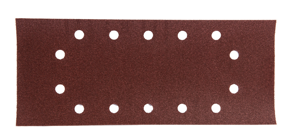 Feuilles rectangulaires abrasives 115x280 mm - 5 + 5 + 2 + 2 trous Makita