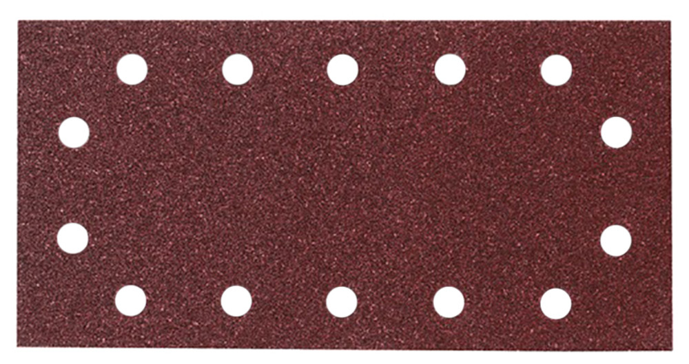 Feuilles rectangulaires abrasives 115x280 mm - 5 + 5 + 2 + 2 trous Makita