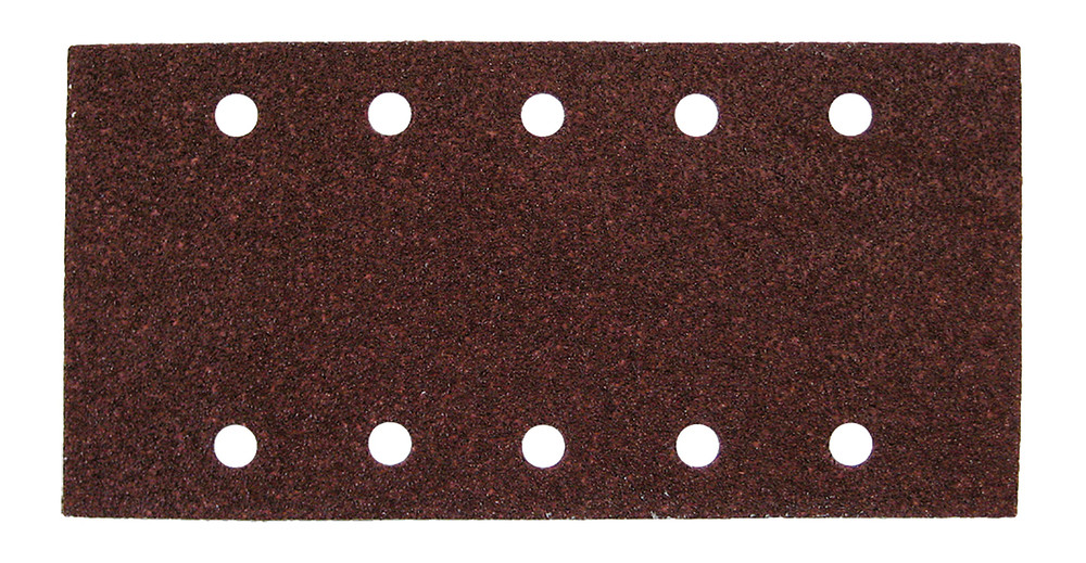 Feuilles rectangulaires abrasives 115x229 mm - 5 + 5 trous - Auto-agrippant Makita