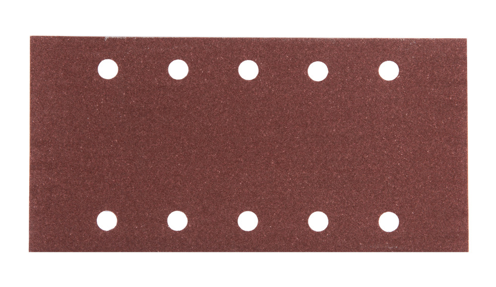 Feuilles rectangulaires abrasives 115x229 mm - 5 + 5 trous - Auto-agrippant Makita