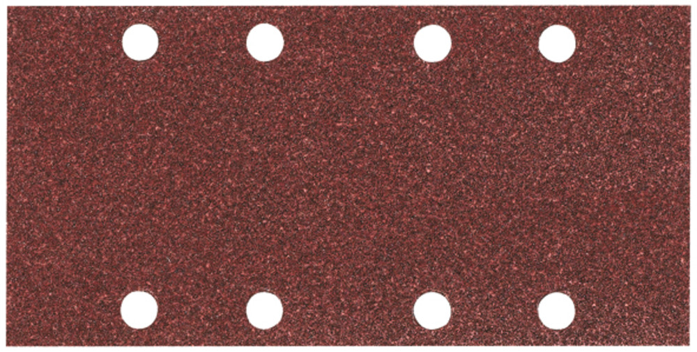 Feuilles rectangulaires abrasives 93x185 mm - 4 + 4 trous - Auto-agrippant Makita