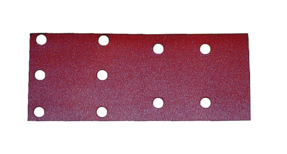 Feuilles rectangulaires abrasives 100x240 mm - 6 + 4 trous Makita
