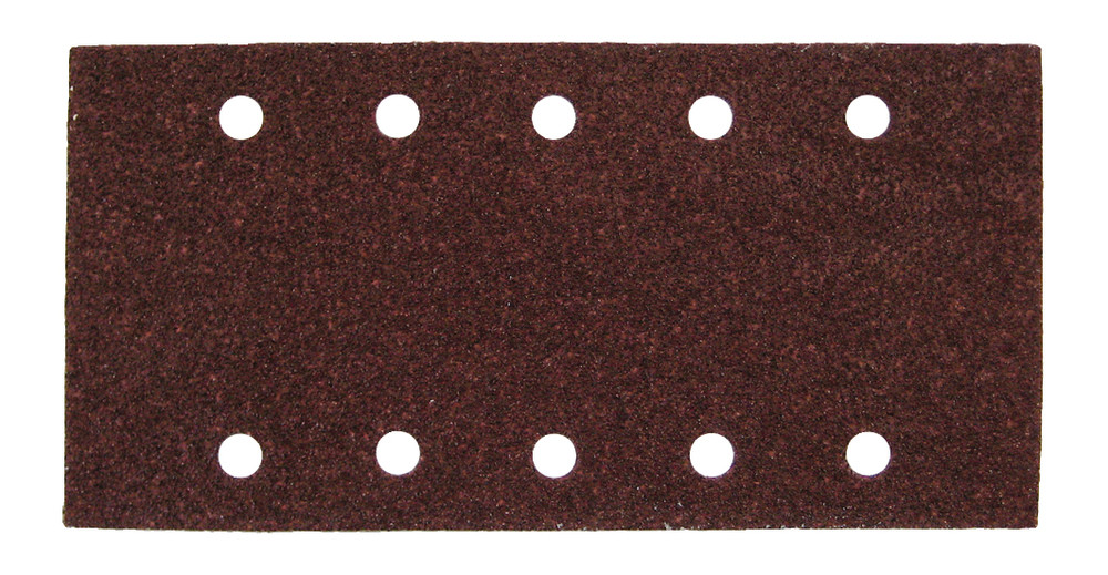 Feuilles rectangulaires abrasives 100x240 mm - 6 + 4 trous Makita