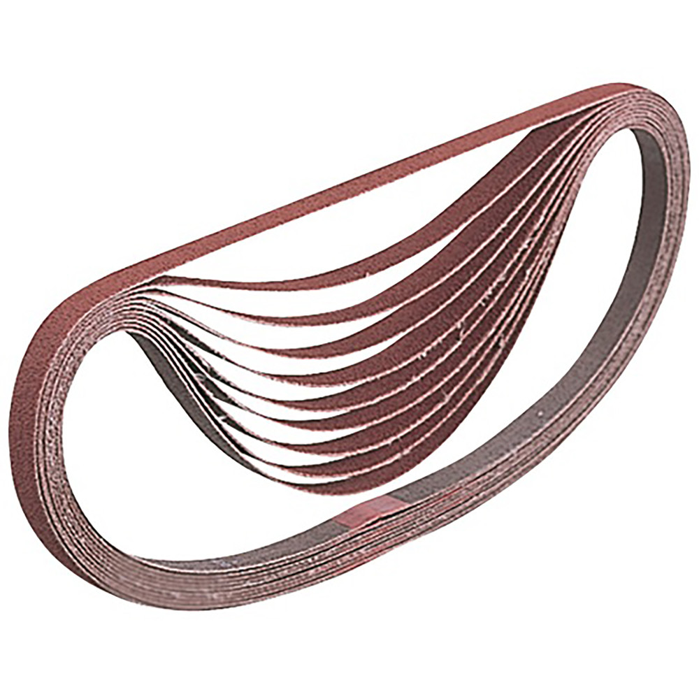 Bandes abrasives 9x533 mm pour bois métal Makita