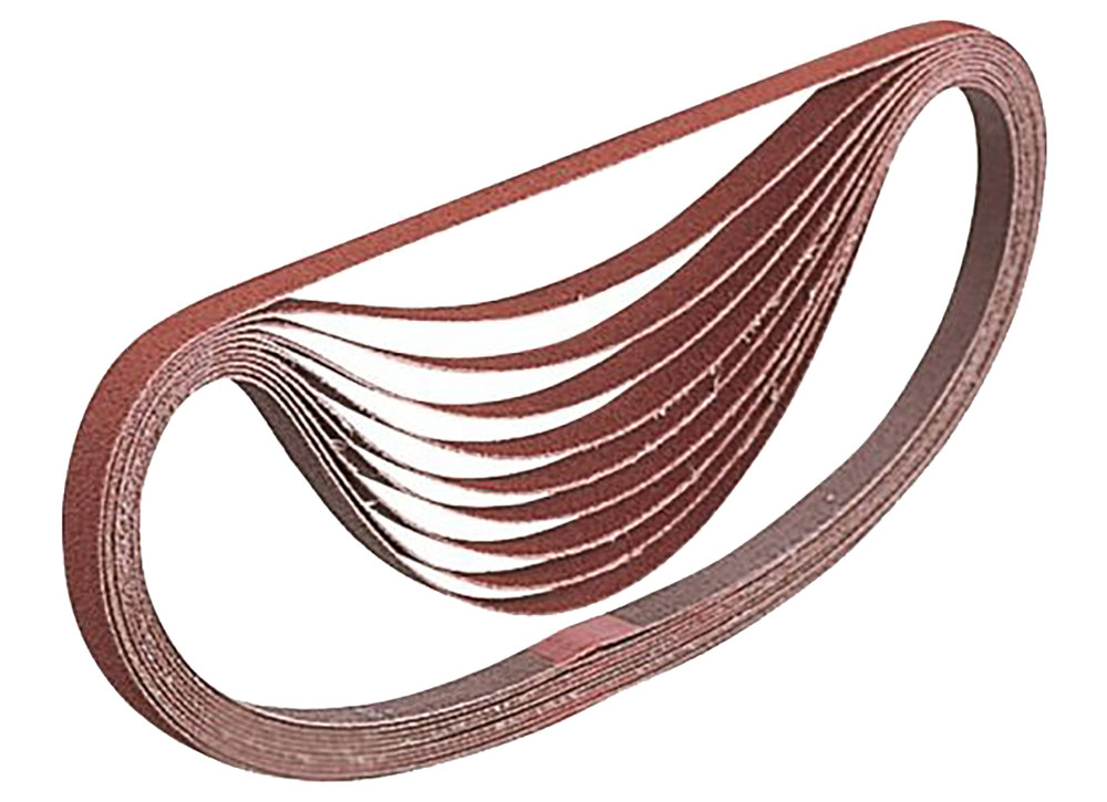 Bandes abrasives 9x533 mm pour bois métal Makita