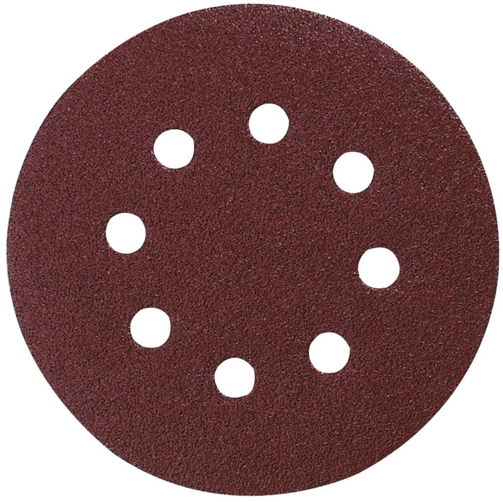 Disques abrasifs Ø 125 mm auto-agrippant 8 trous (bois/métal) Makita