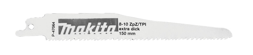 Lame Bi-Métal pour toutes sortes de bois avec restes de métal, acier < 2,5 mm (fenêtres) Makita
