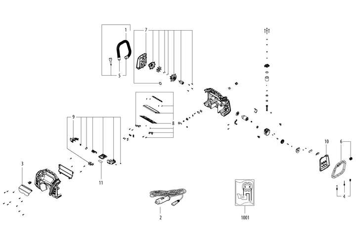 Vue éclatée METABO 00794000#01