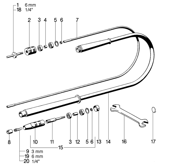 Vue éclatée METABO 27609000#01