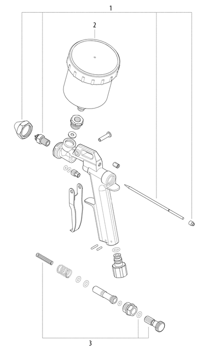 Vue éclatée METABO 01574000#01