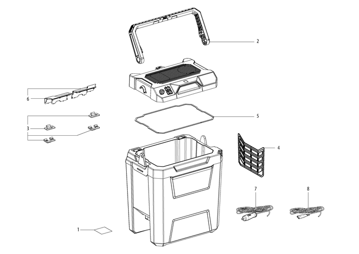 Vue éclatée METABO 00791000#01