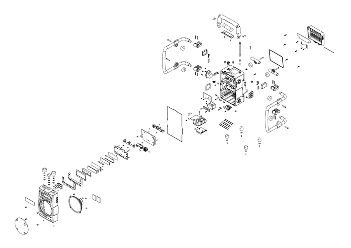 Vue éclatée METABO 02106000#01