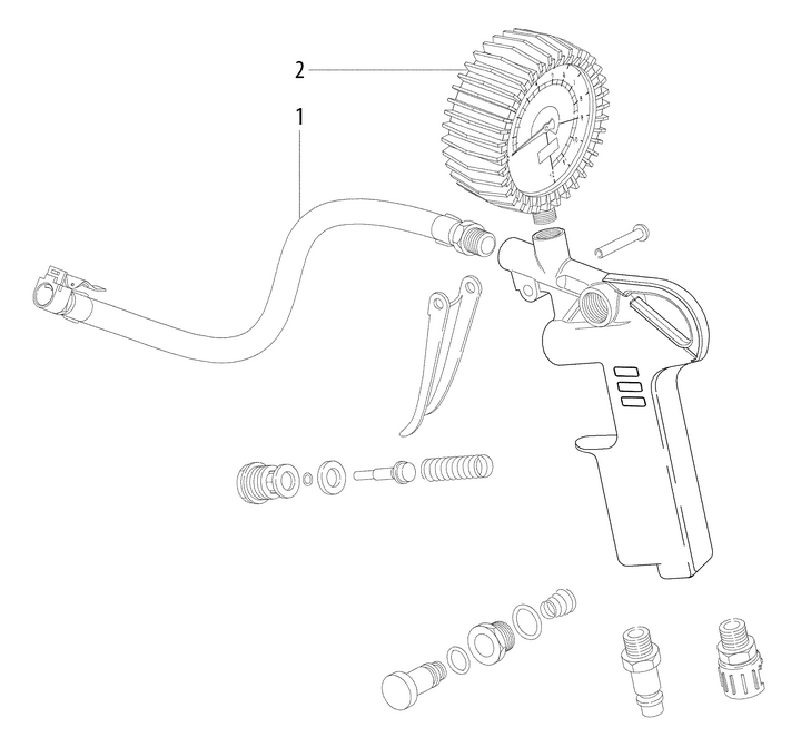 Vue éclatée METABO 02233000#01