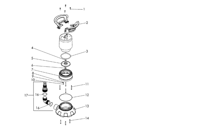 Vue éclatée METABO 025080000010#01
