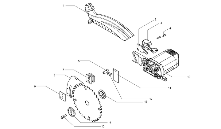 Vue éclatée METABO 010290000010#01